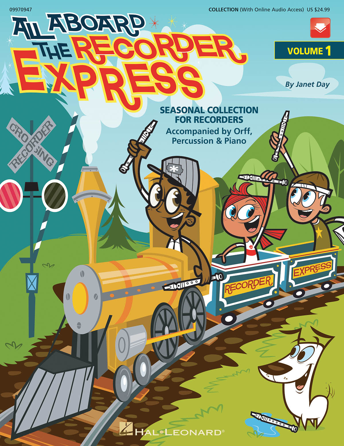 Product Cover for All Aboard The Recorder Express - With Reproducible Pages