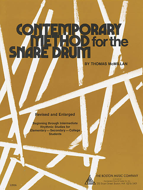 Product Cover for Contemporary Method for Snare Drum