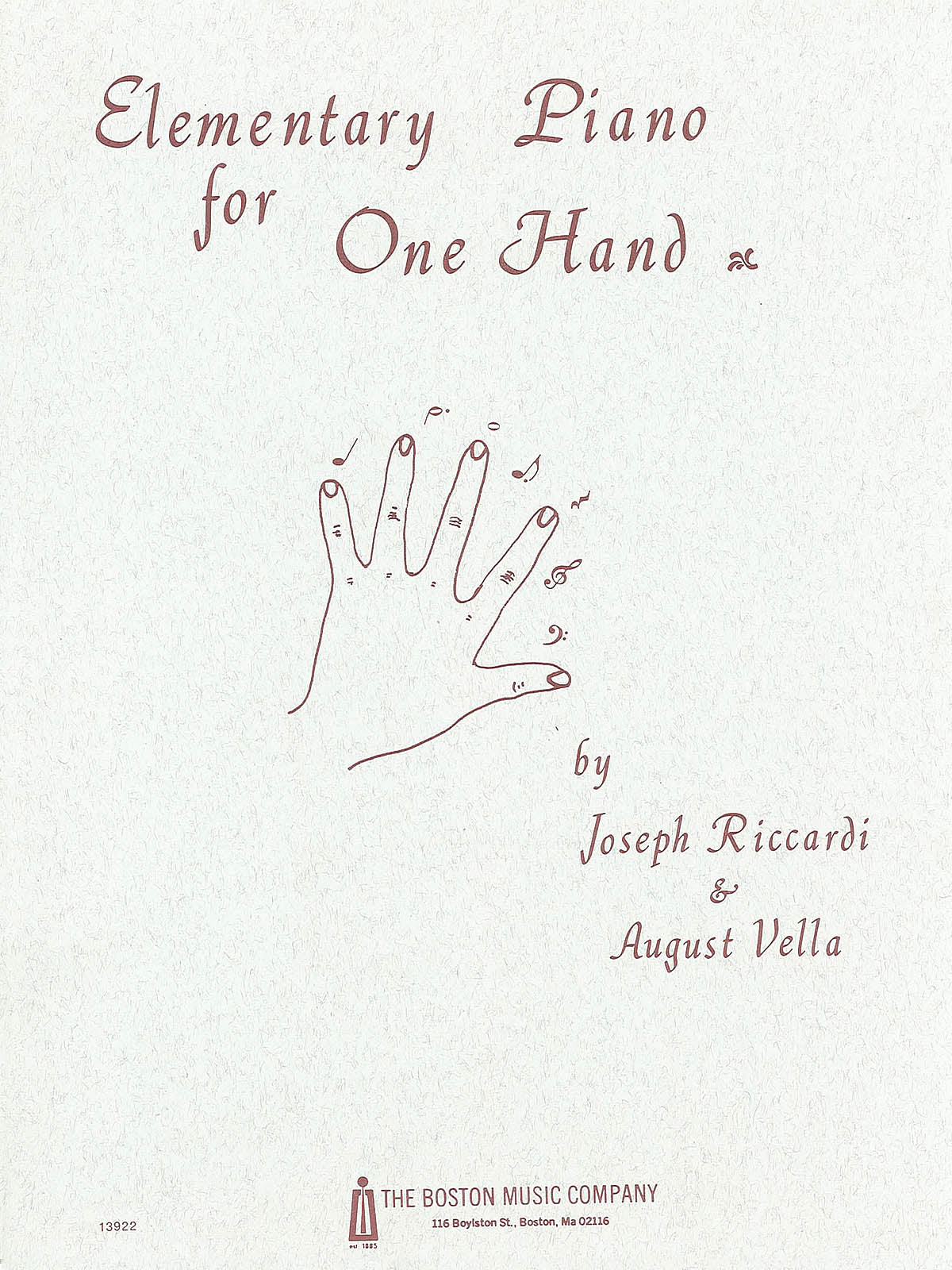 Product Cover for Elementary Piano for 1 Hand