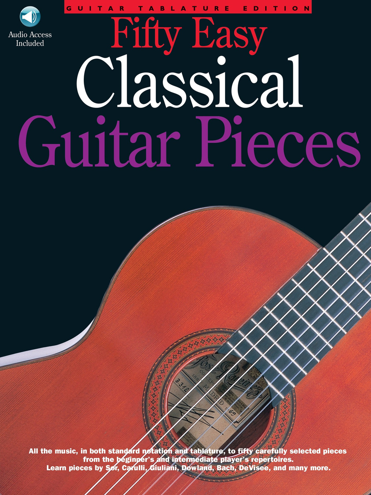 Product Cover for 50 Easy Classical Guitar Pieces