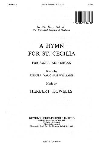 Product Cover for A Hymn for St. Cecilia