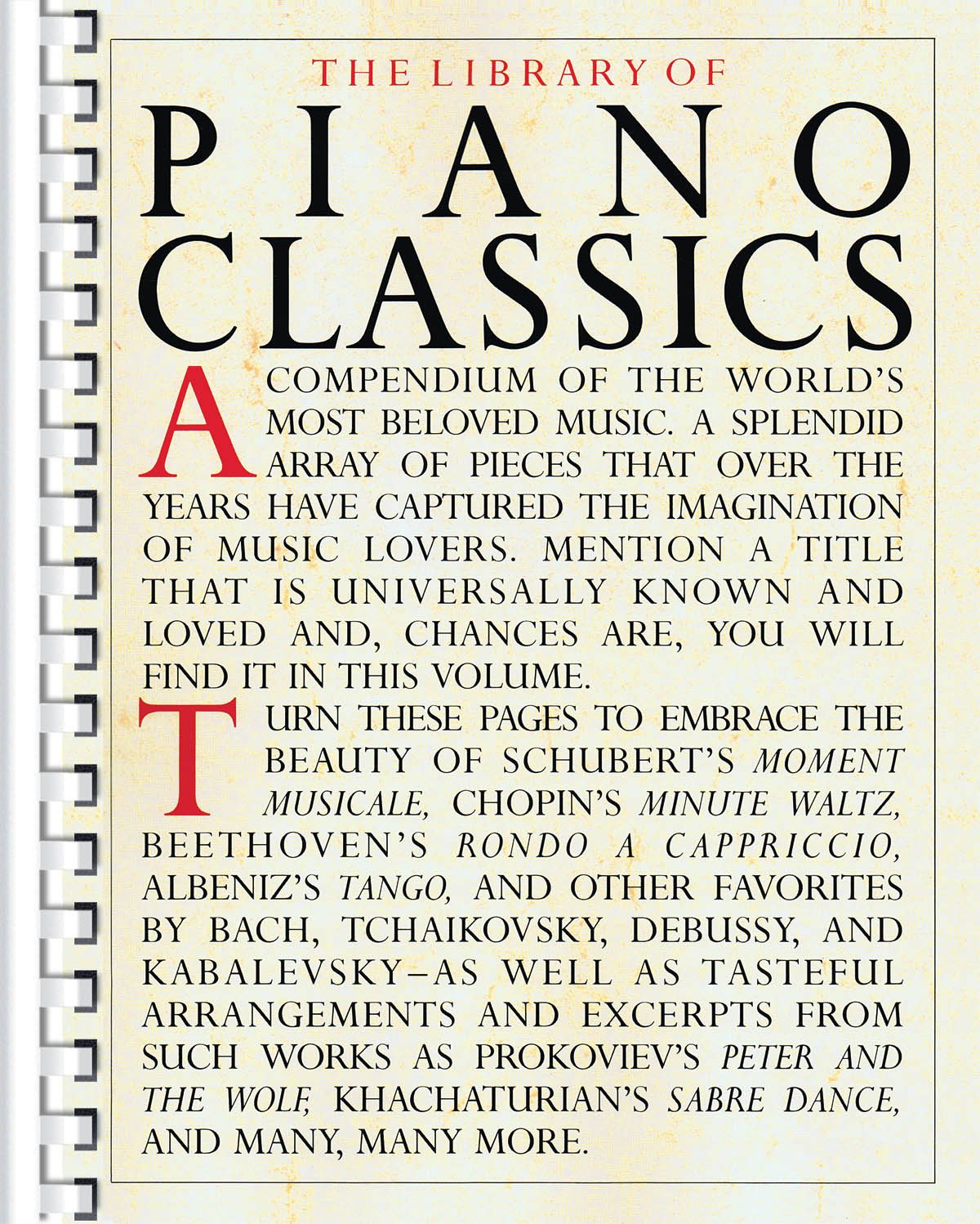 Product Cover for Library of Piano Classics