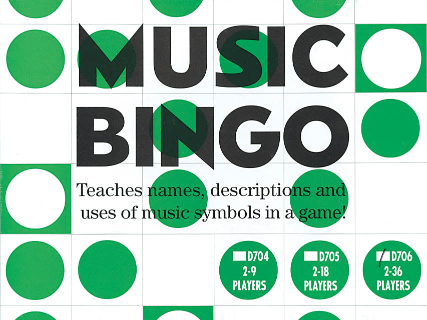 Product Cover for Music Bingo (2-36 Players)