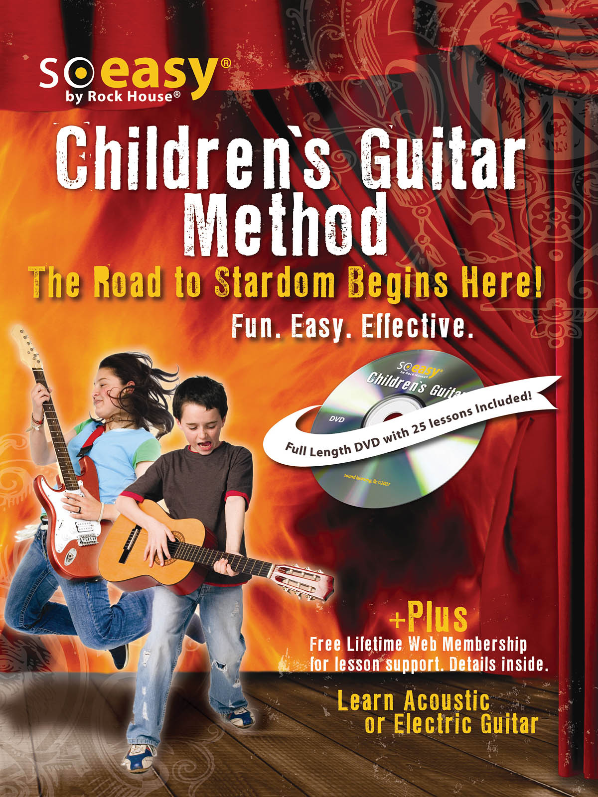 Product Cover for Rock House Children's Guitar Method