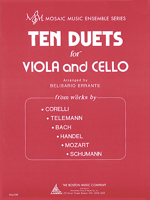 Product Cover for Ten Duets for Viola and Cello