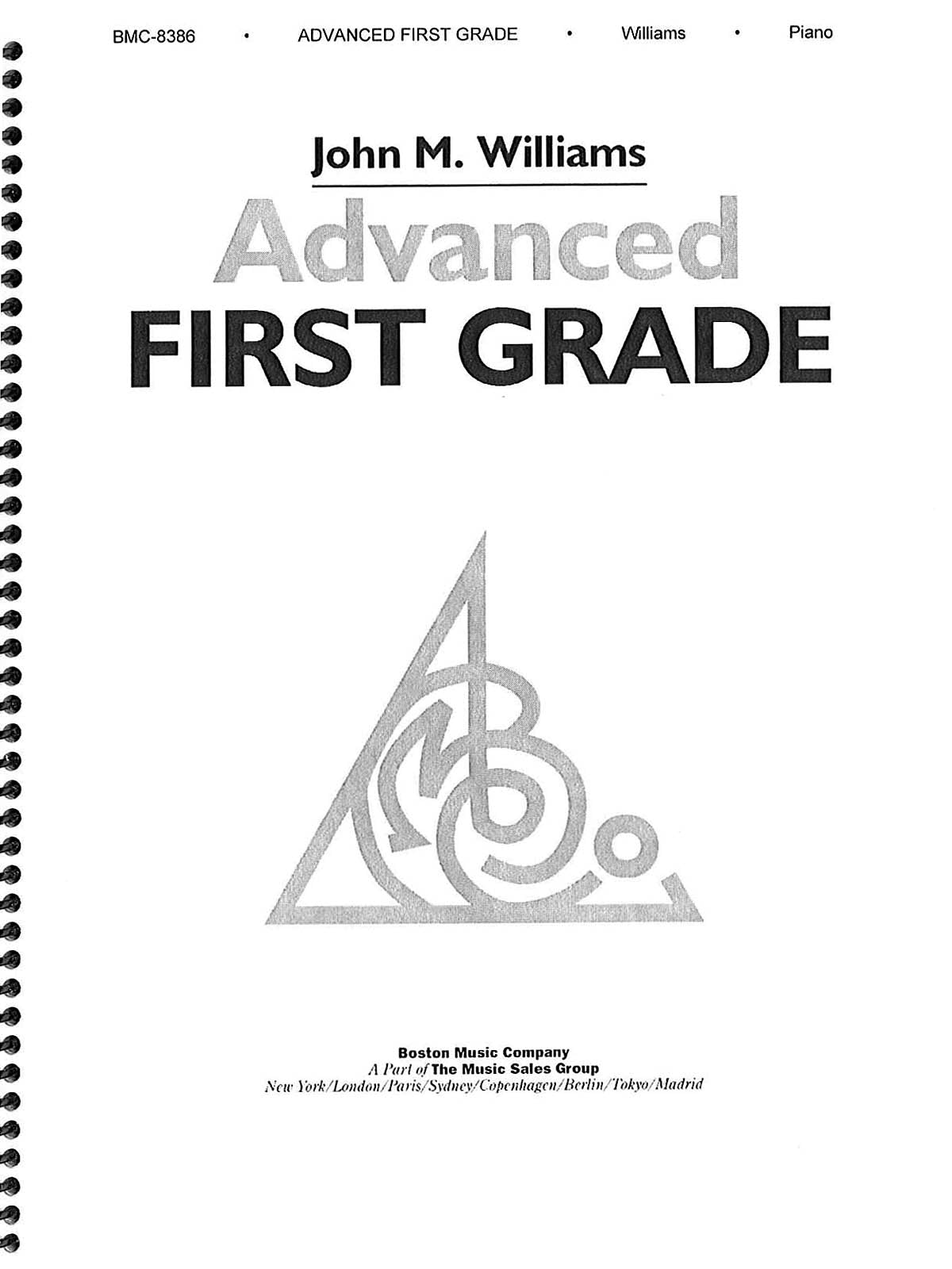 Product Cover for Williams Advanced First Grade Piano