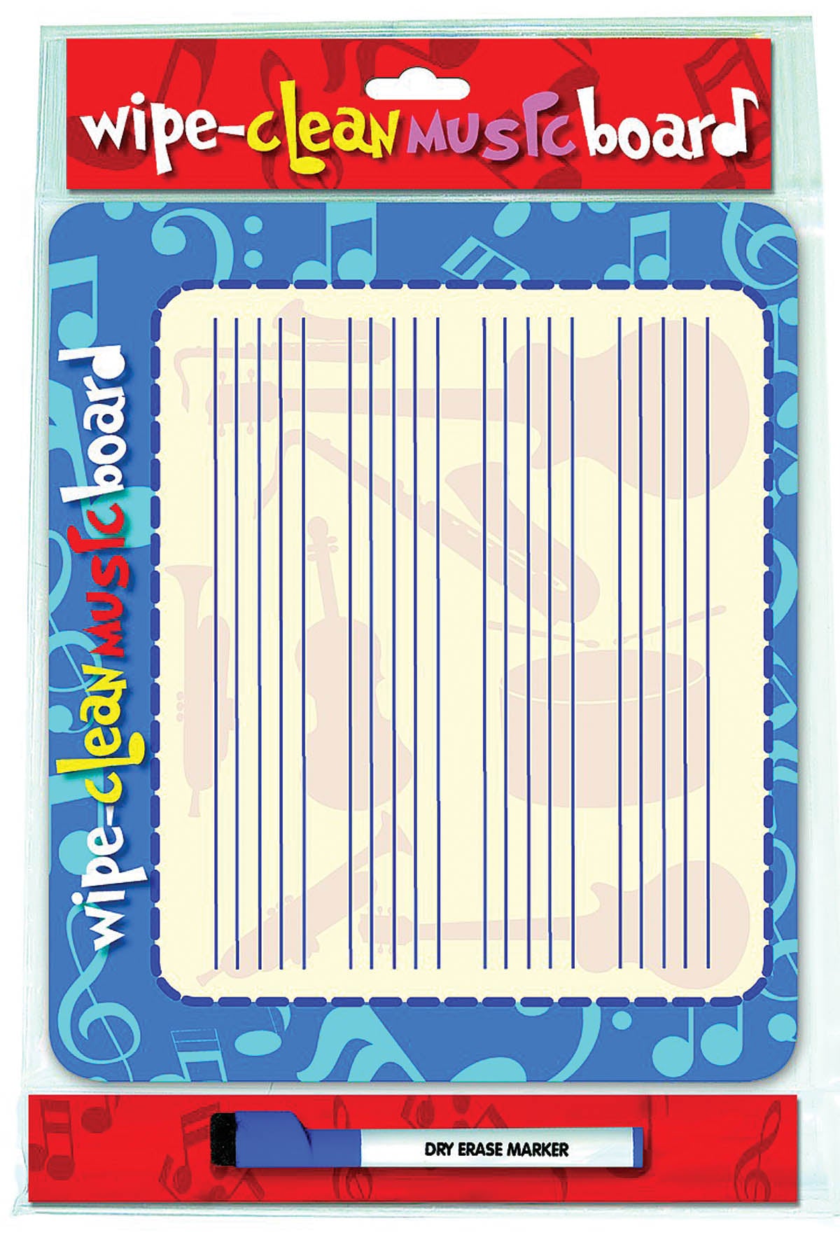 Product Cover for Wipe Clean Music Board