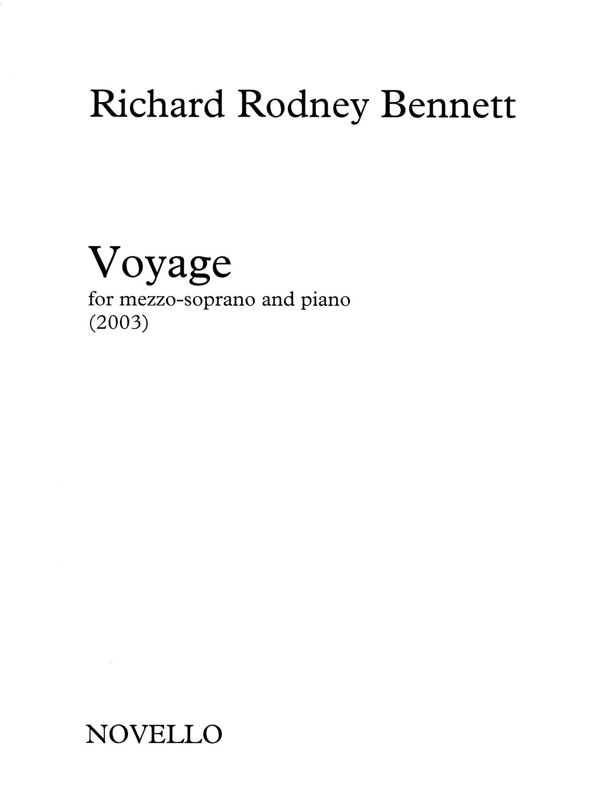 Product Cover for Voyage