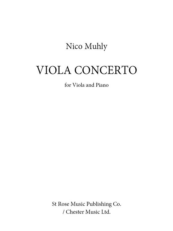 Product Cover for Viola Concerto