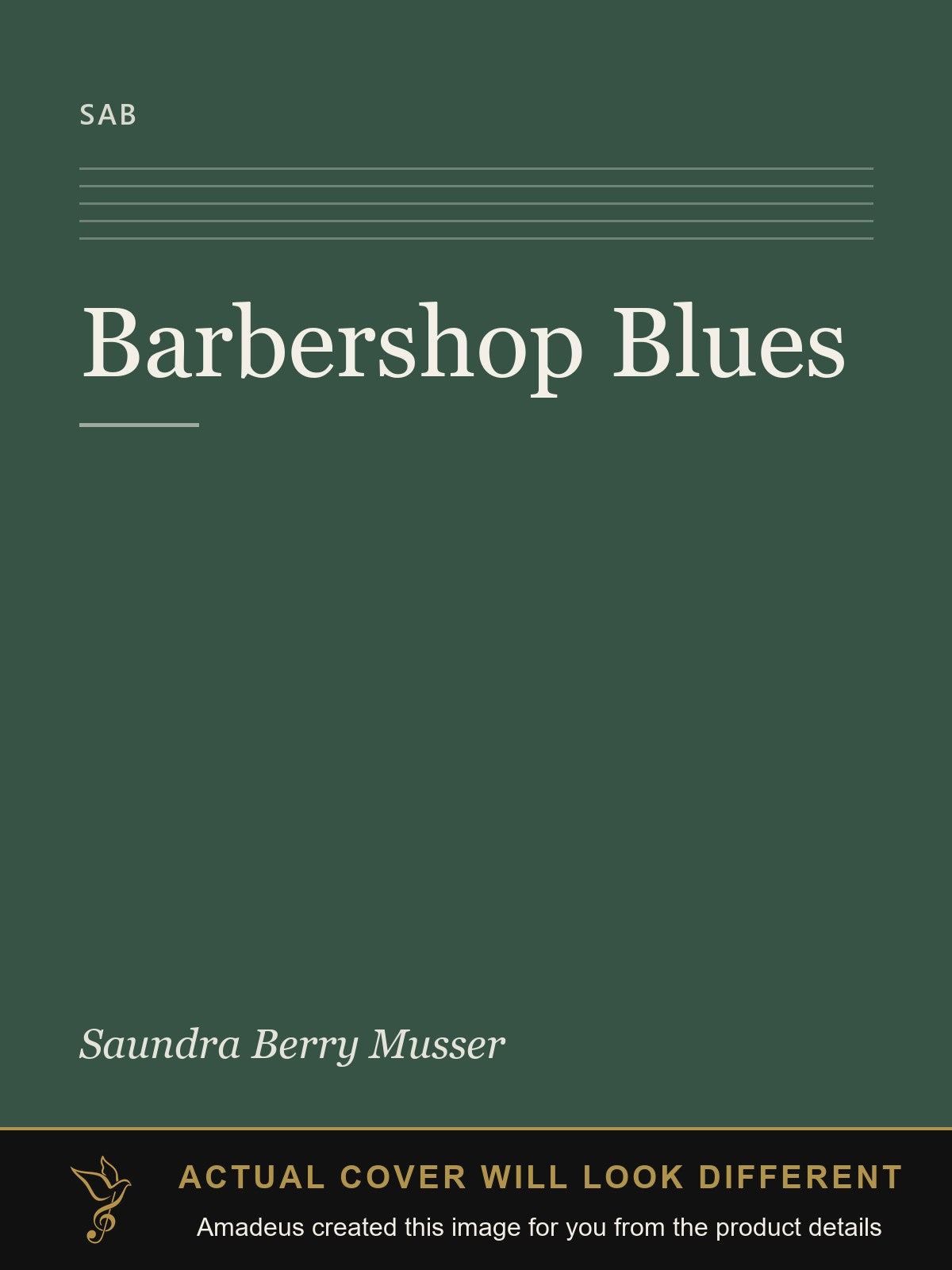 Barbershop Blues - Amadeus created this image from the product details; the actual cover will look different