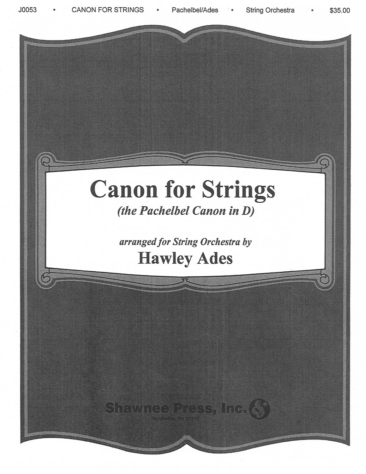 Product Cover for Canon for Strings