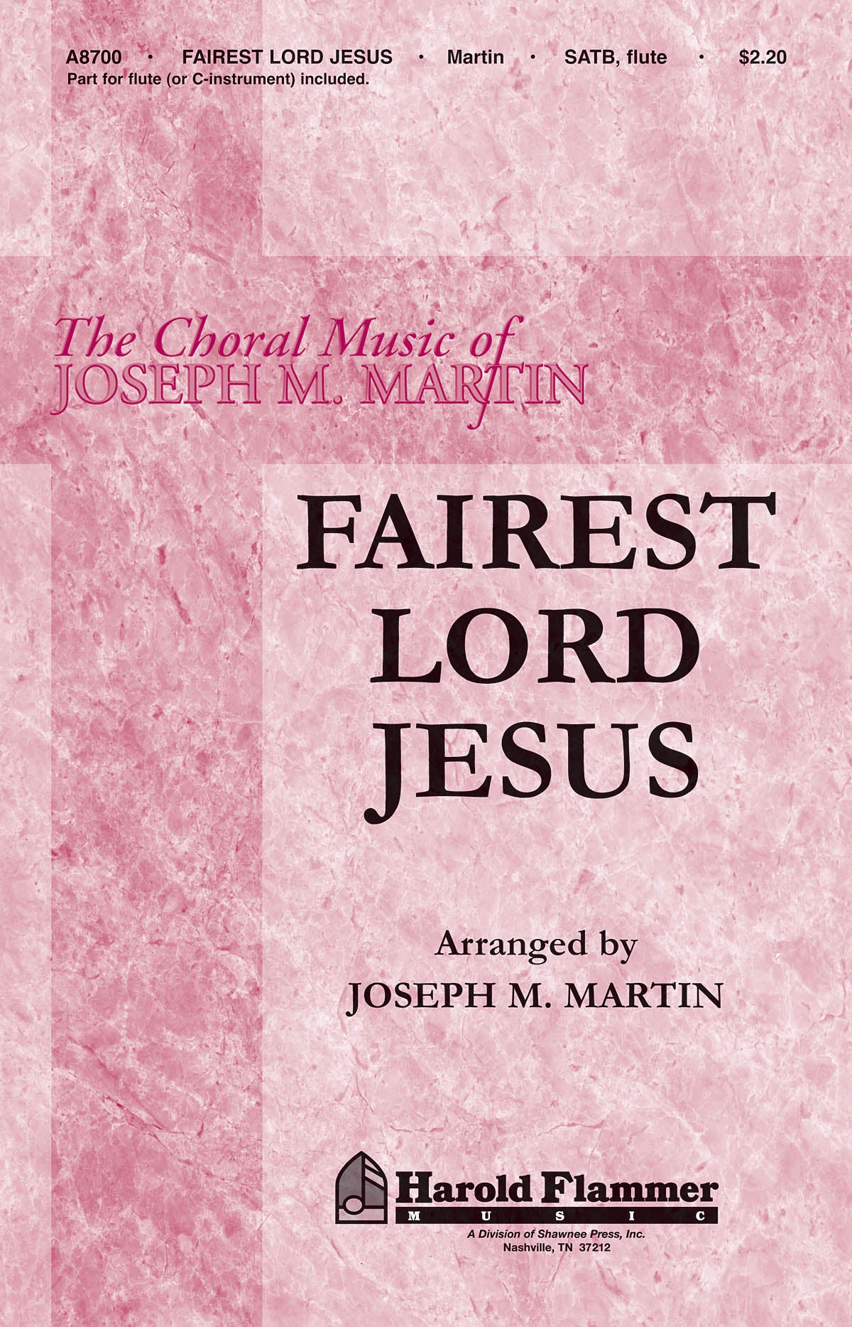 Product Cover for Fairest Lord Jesus