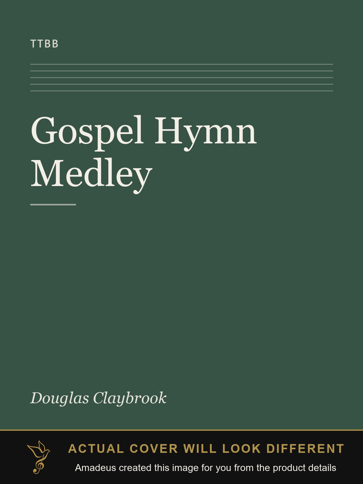 Gospel Hymn Medley - Amadeus created this image from the product details; the actual cover will look different