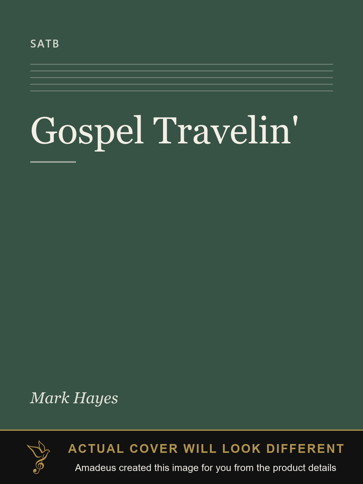 Gospel Travelin' - Amadeus created this image from the product details; the actual cover will look different