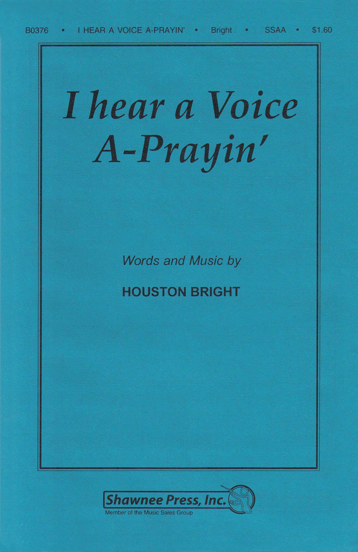 Product Cover for I Hear a Voice A-Prayin'