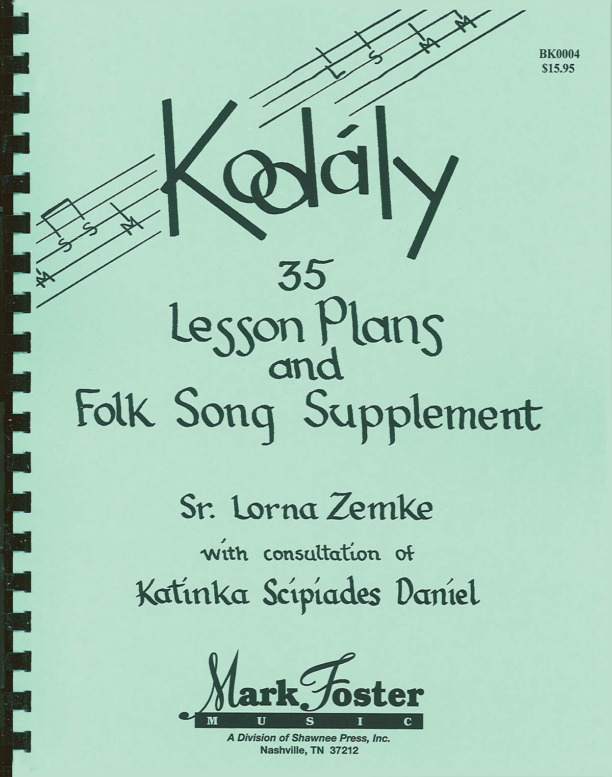 Product Cover for Kodaly – 35 Lesson Plans