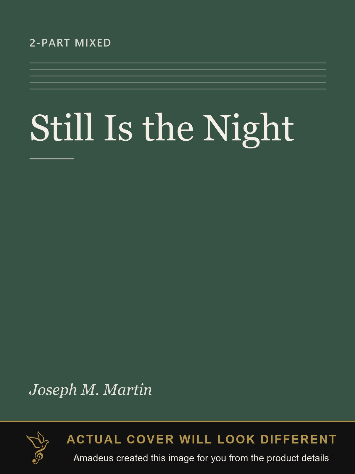 Still Is the Night - Amadeus created this image from the product details; the actual cover will look different