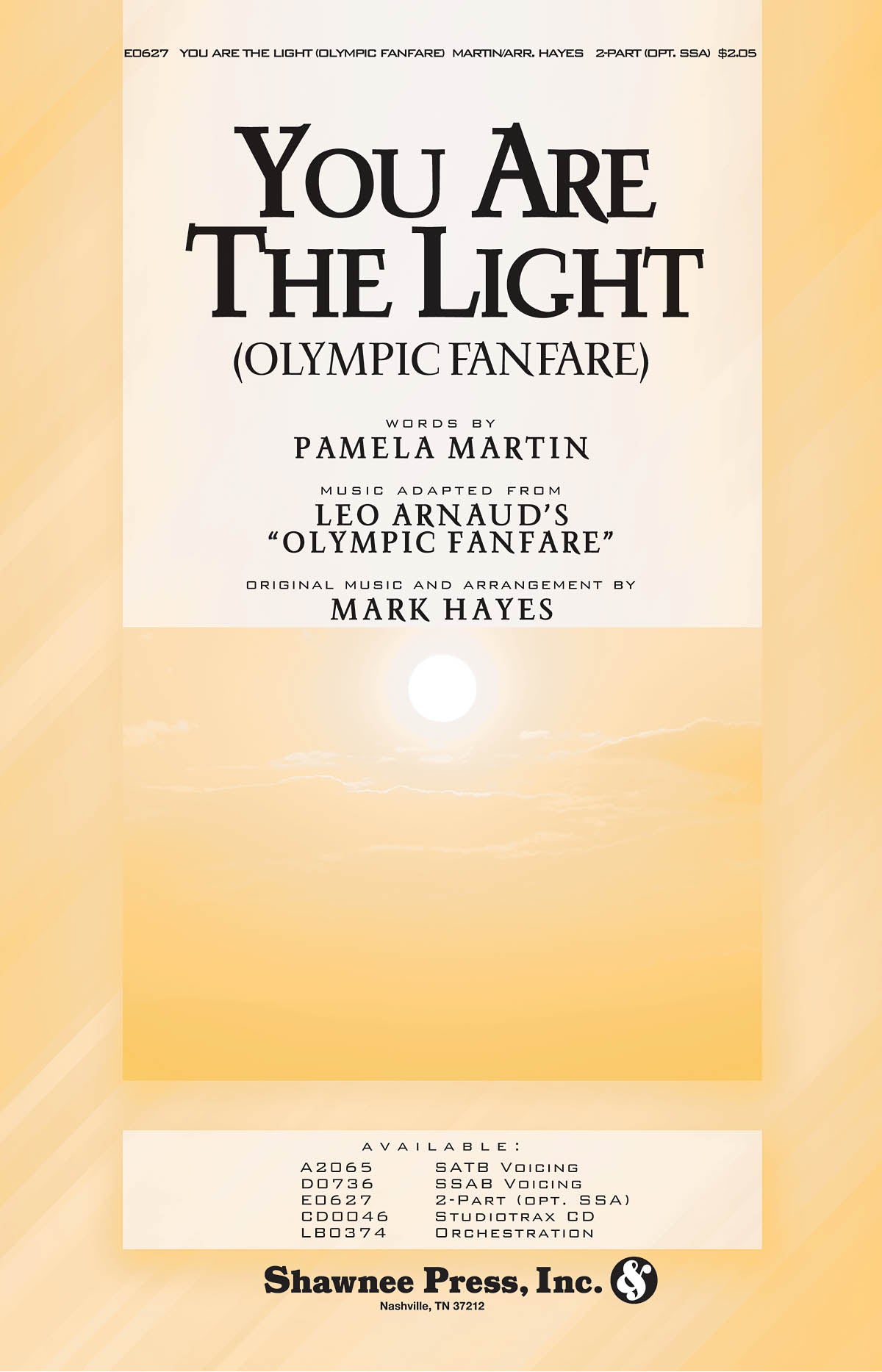 Product Cover for You Are the Light (Olympic Fanfare)