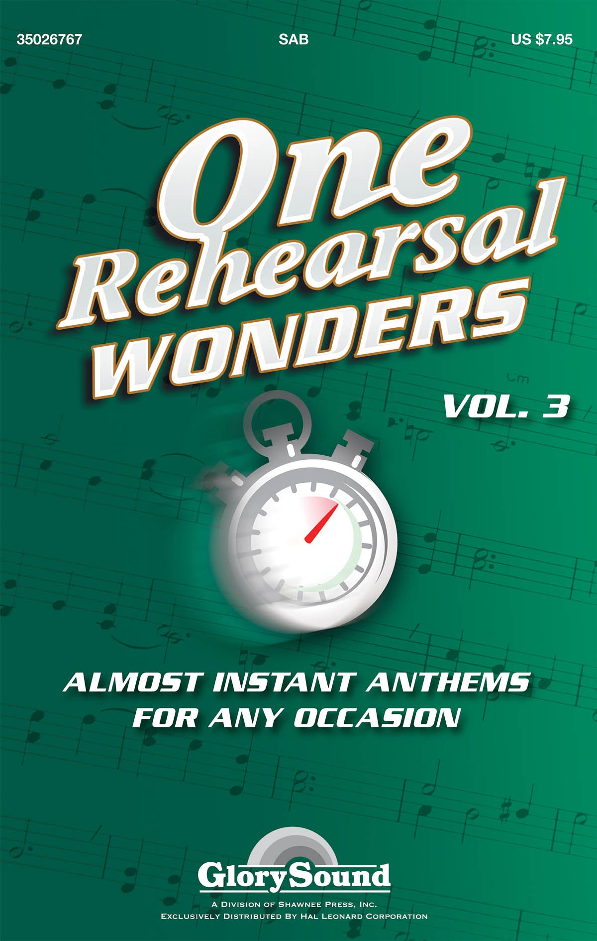 Product Cover for One Rehearsal Wonders, Volume 3