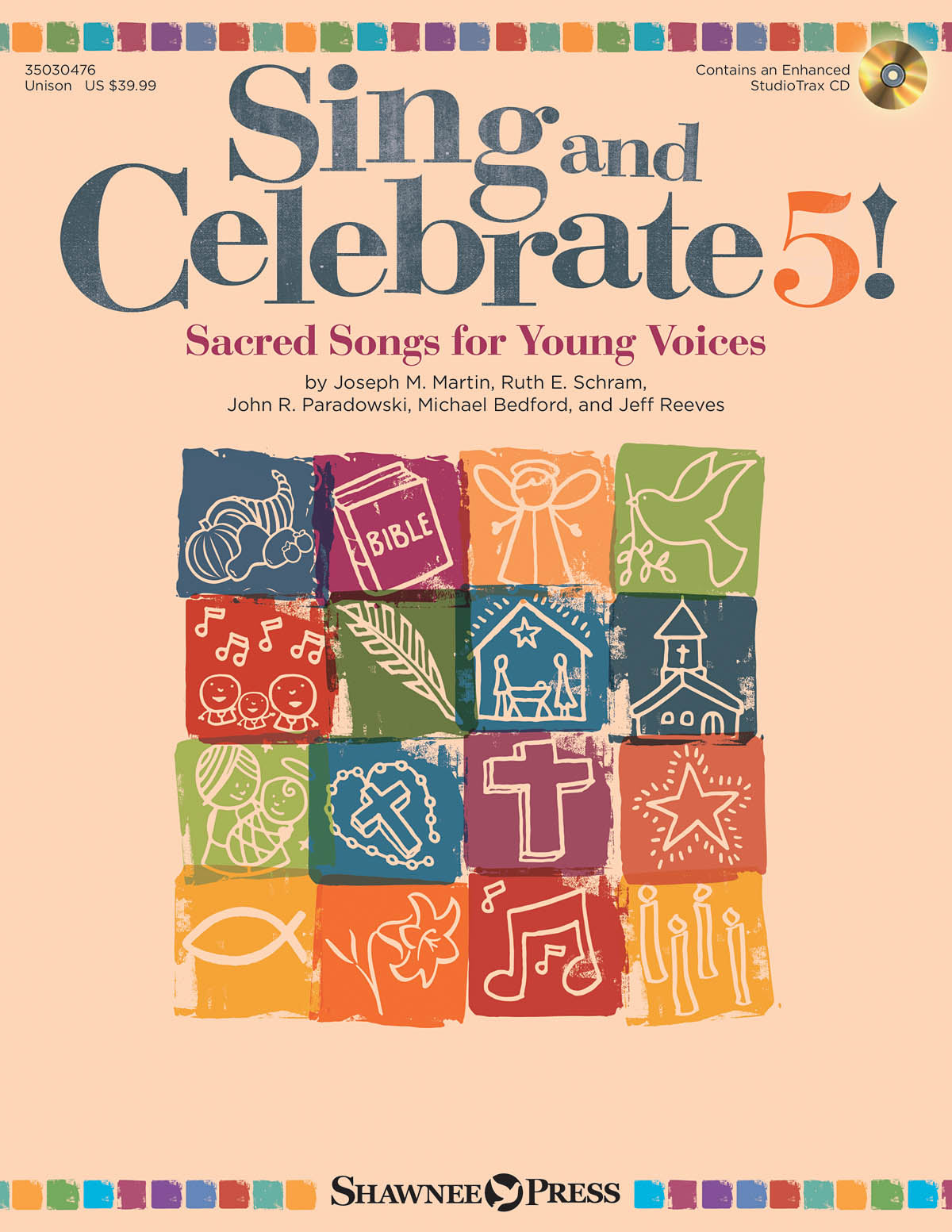Product Cover for Sing and Celebrate 5! Sacred Songs for Young Voices