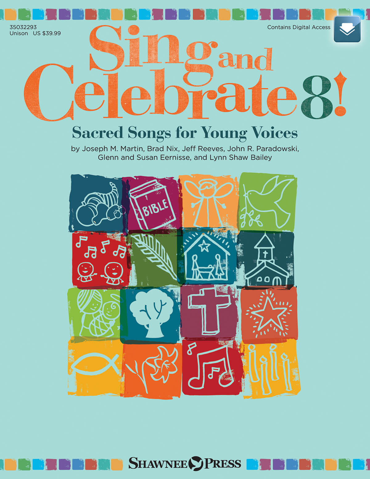 Product Cover for Sing and Celebrate 8! Sacred Songs for Young Voices
