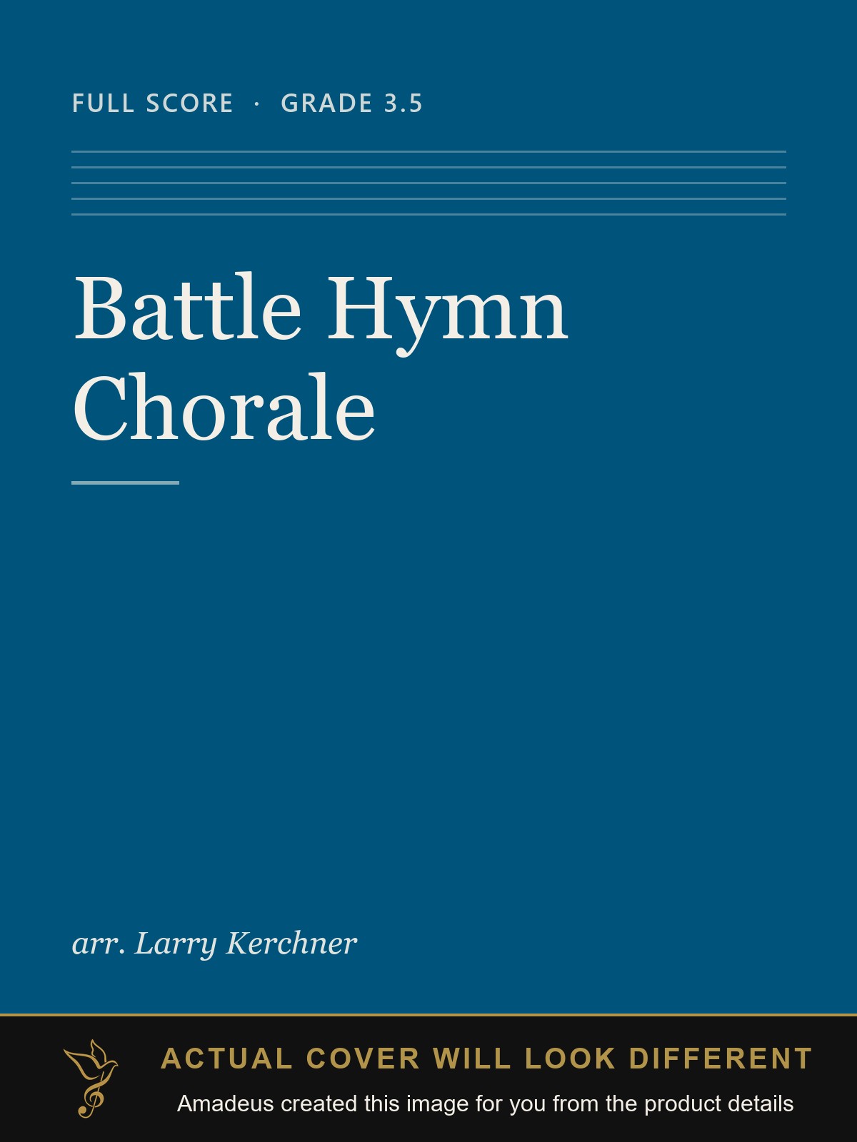 Battle Hymn Chorale - Amadeus created this image from the product details; the actual cover will look different