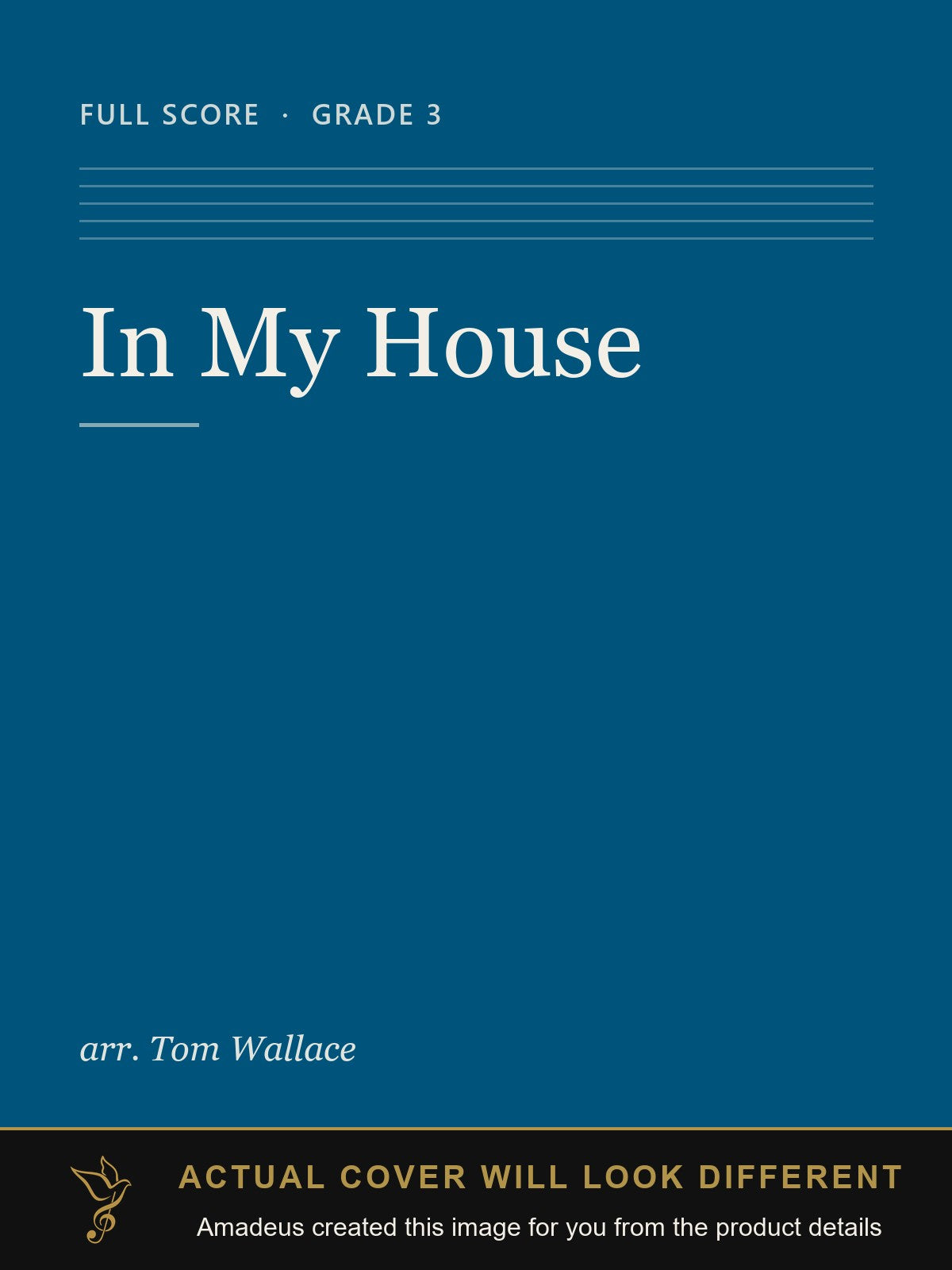 In My House - Amadeus created this image from the product details; the actual cover will look different