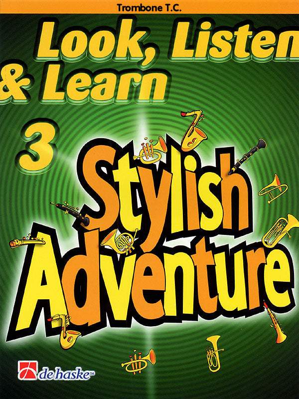 Product Cover for Look, Listen & Learn Stylish Adventure Trombone Tc Grade 3