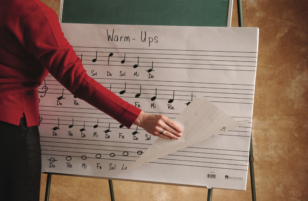 Product Cover for Oversized Music Flip Chart Book