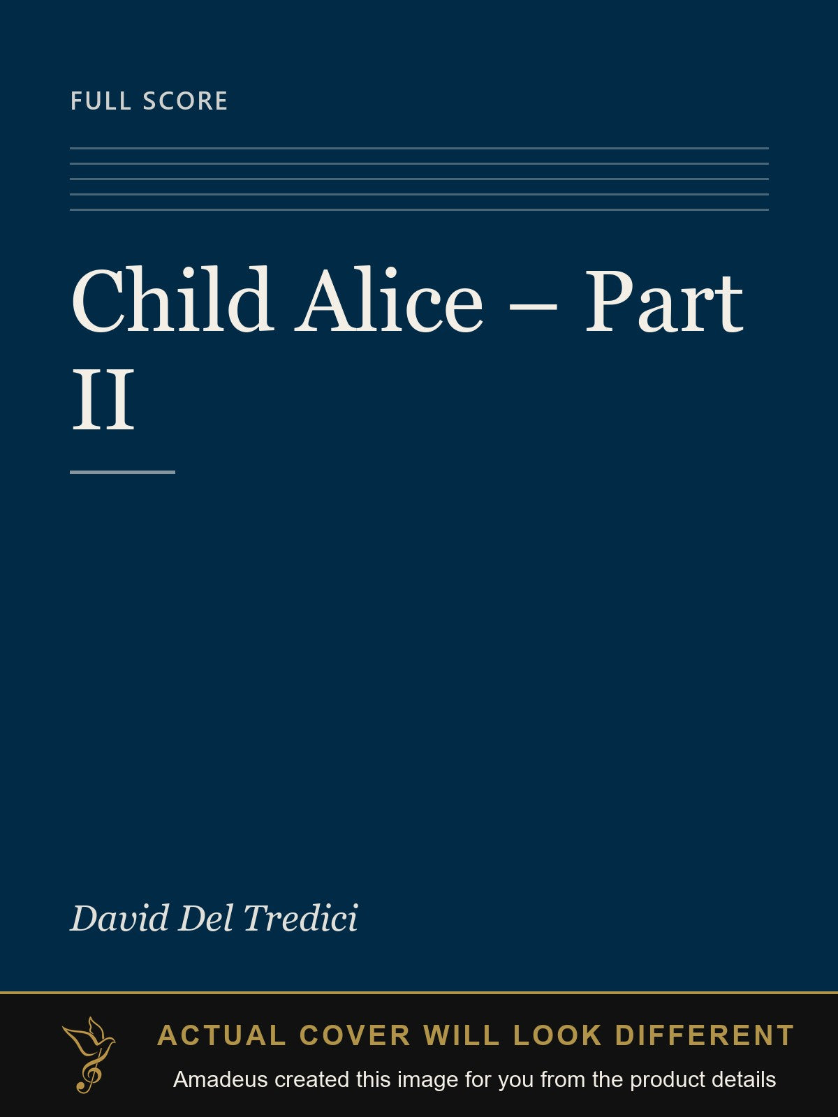 Child Alice – Part II - Amadeus created this image from the product details; the actual cover will look different