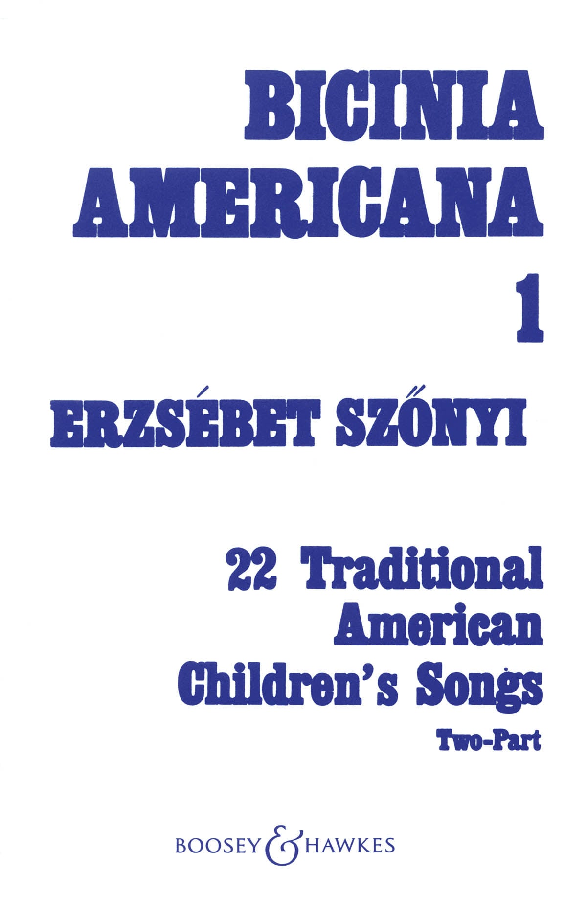 Product Cover for Bicinia Americana I