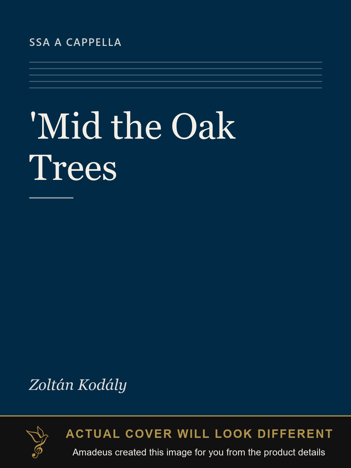 'Mid the Oak Trees - Amadeus created this image from the product details; the actual cover will look different