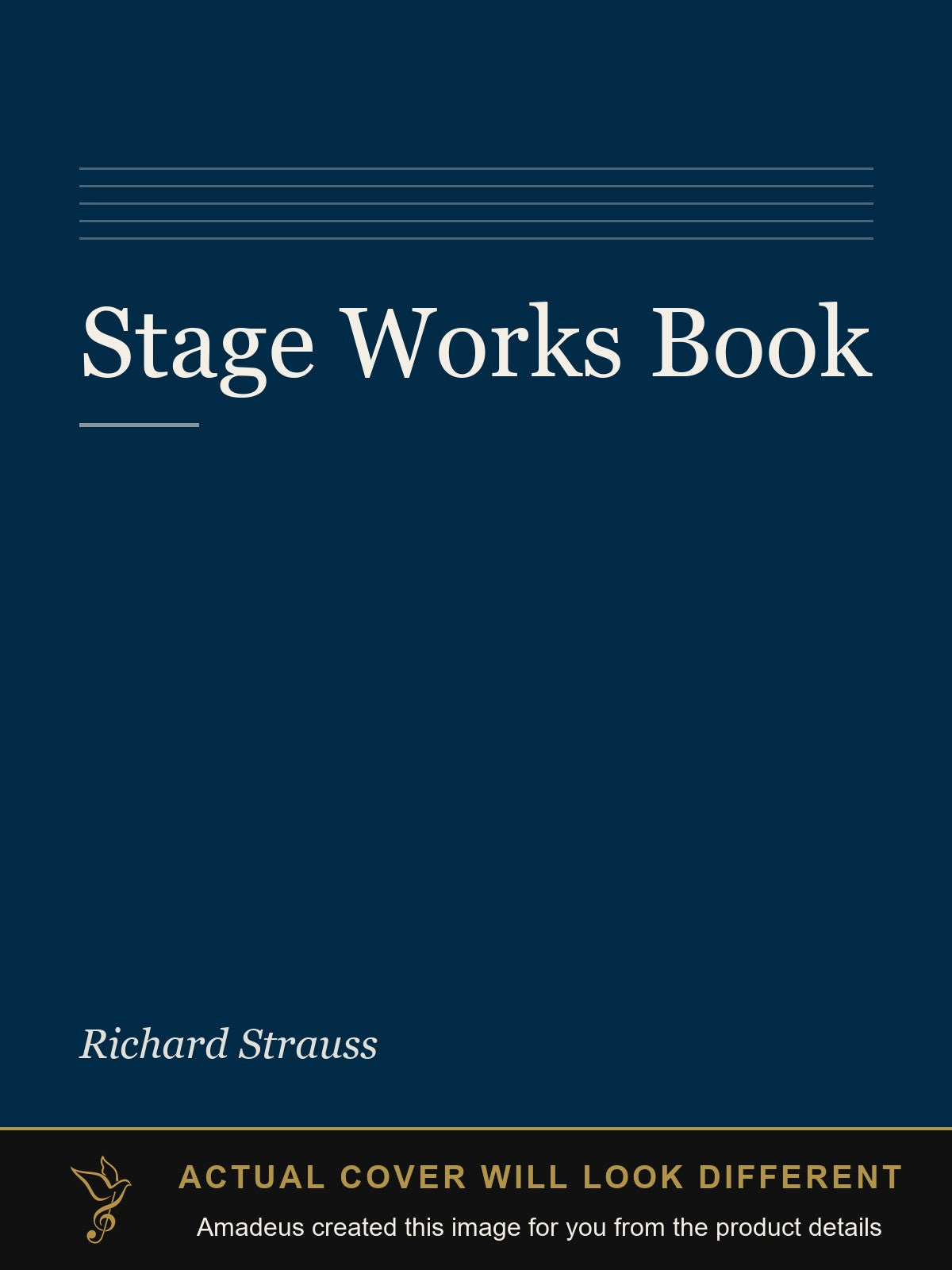 Stage Works  Book - Amadeus created this image from the product details; the actual cover will look different