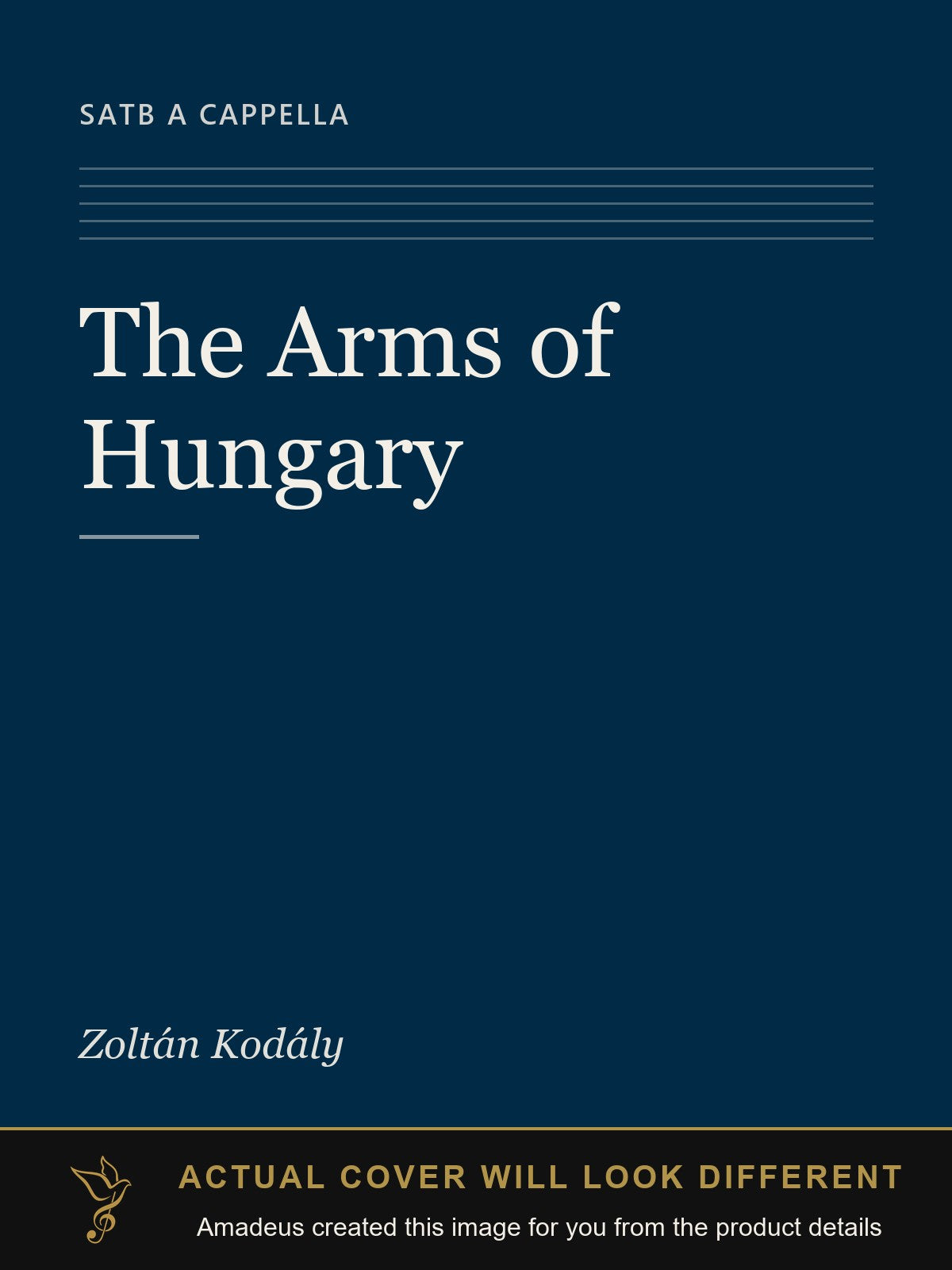 The Arms of Hungary - Amadeus created this image from the product details; the actual cover will look different