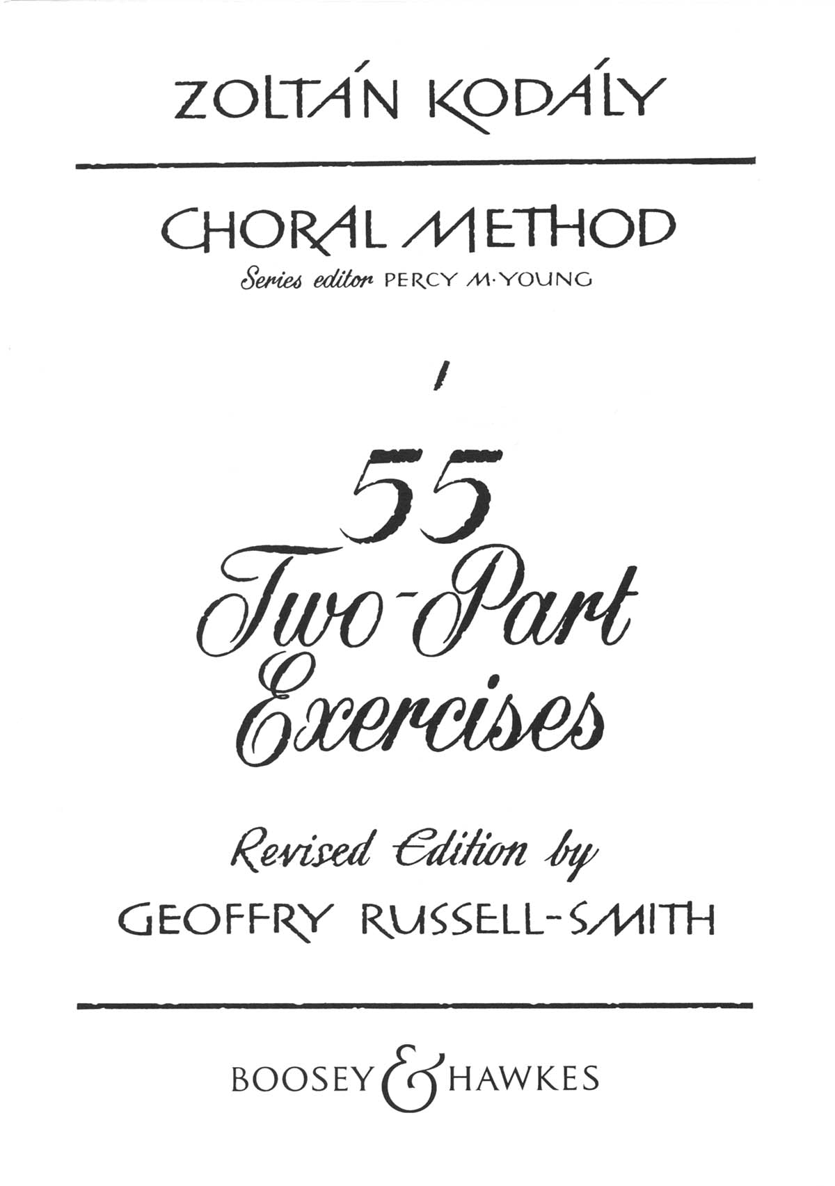Product Cover for 55 Two-Part Exercises