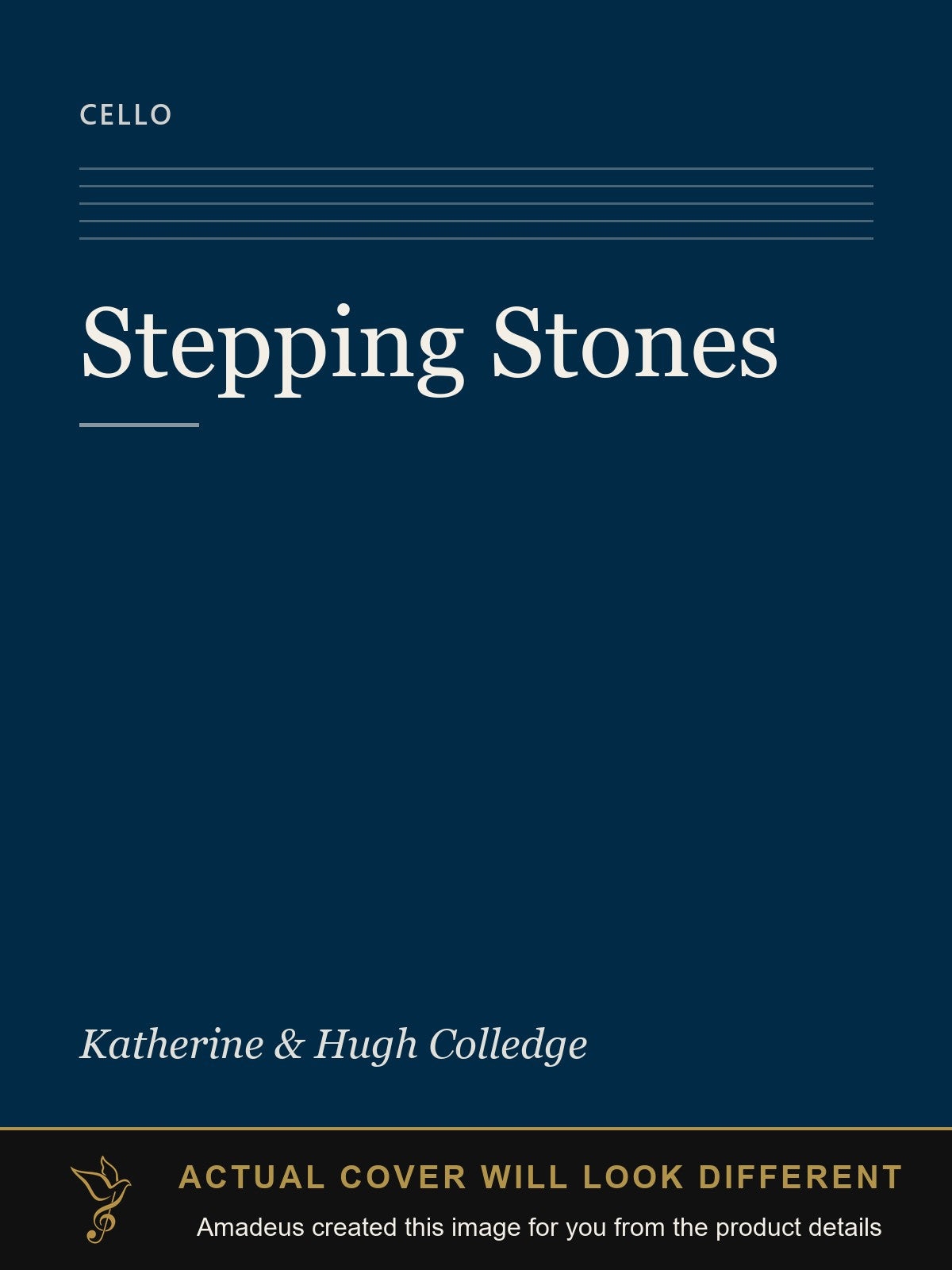 Stepping Stones - Amadeus created this image from the product details; the actual cover will look different