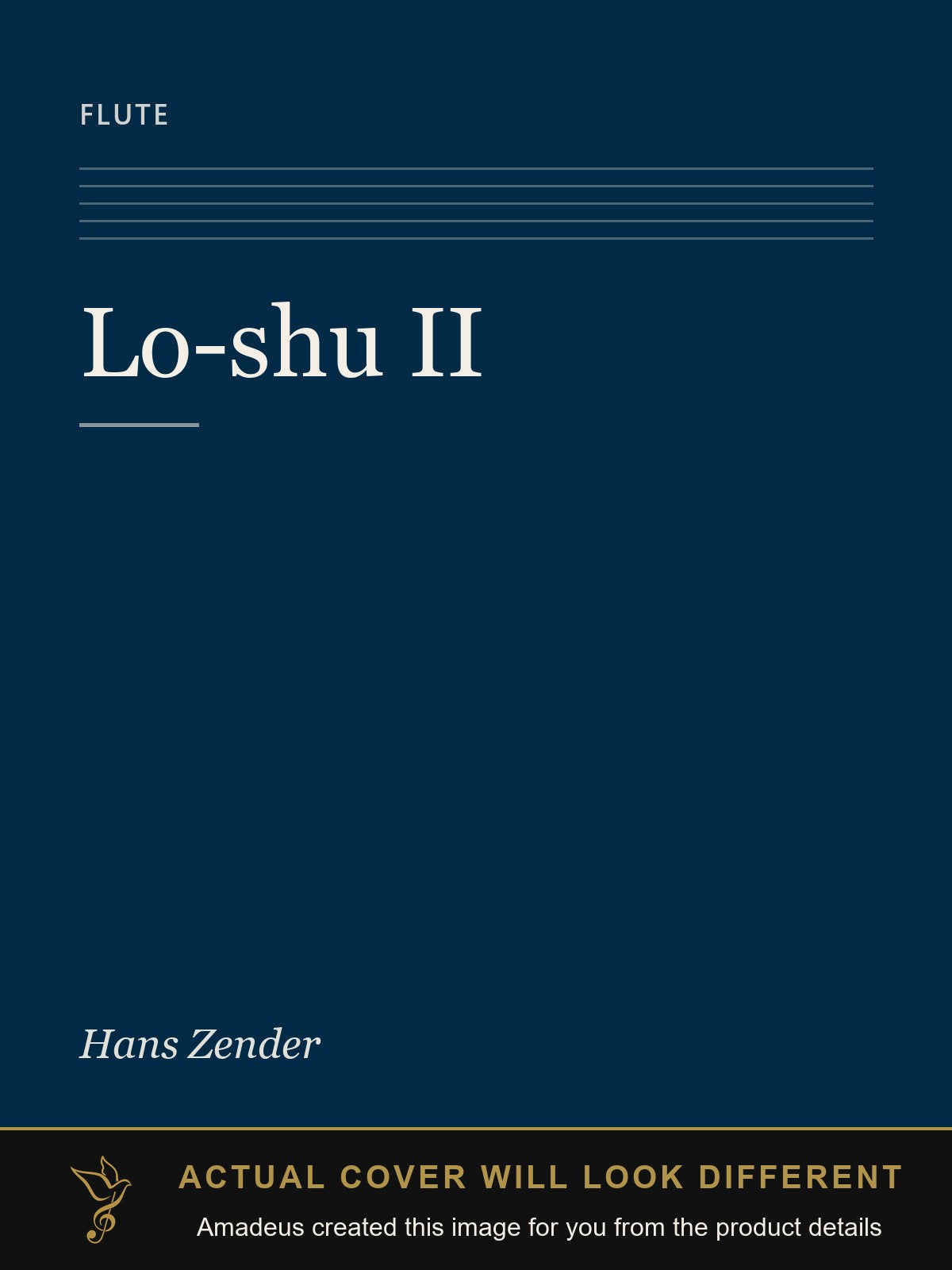 Lo-shu II - Amadeus created this image from the product details; the actual cover will look different