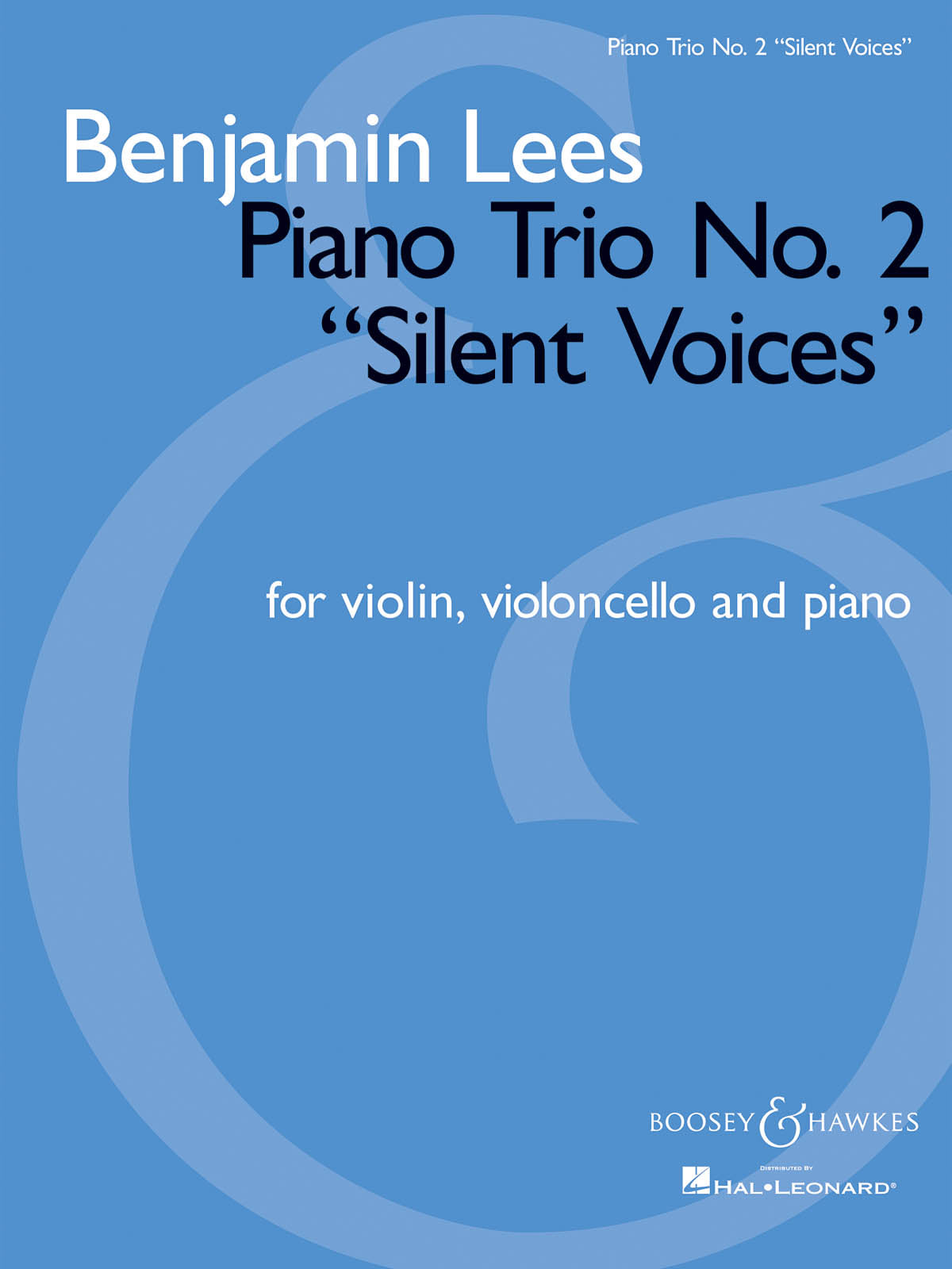 Product Cover for Piano Trio No. 2 “Silent Voices”