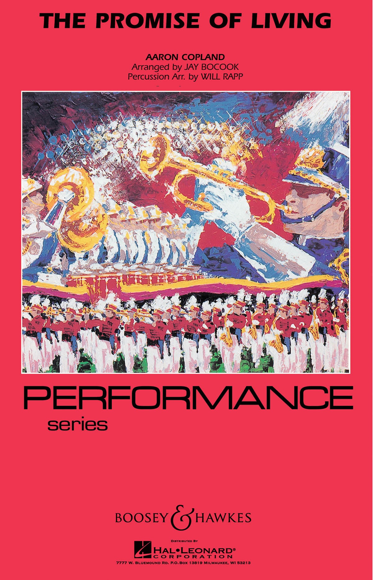 Product Cover for The Promise Of Living - Marching Band (performance Series) Full Score