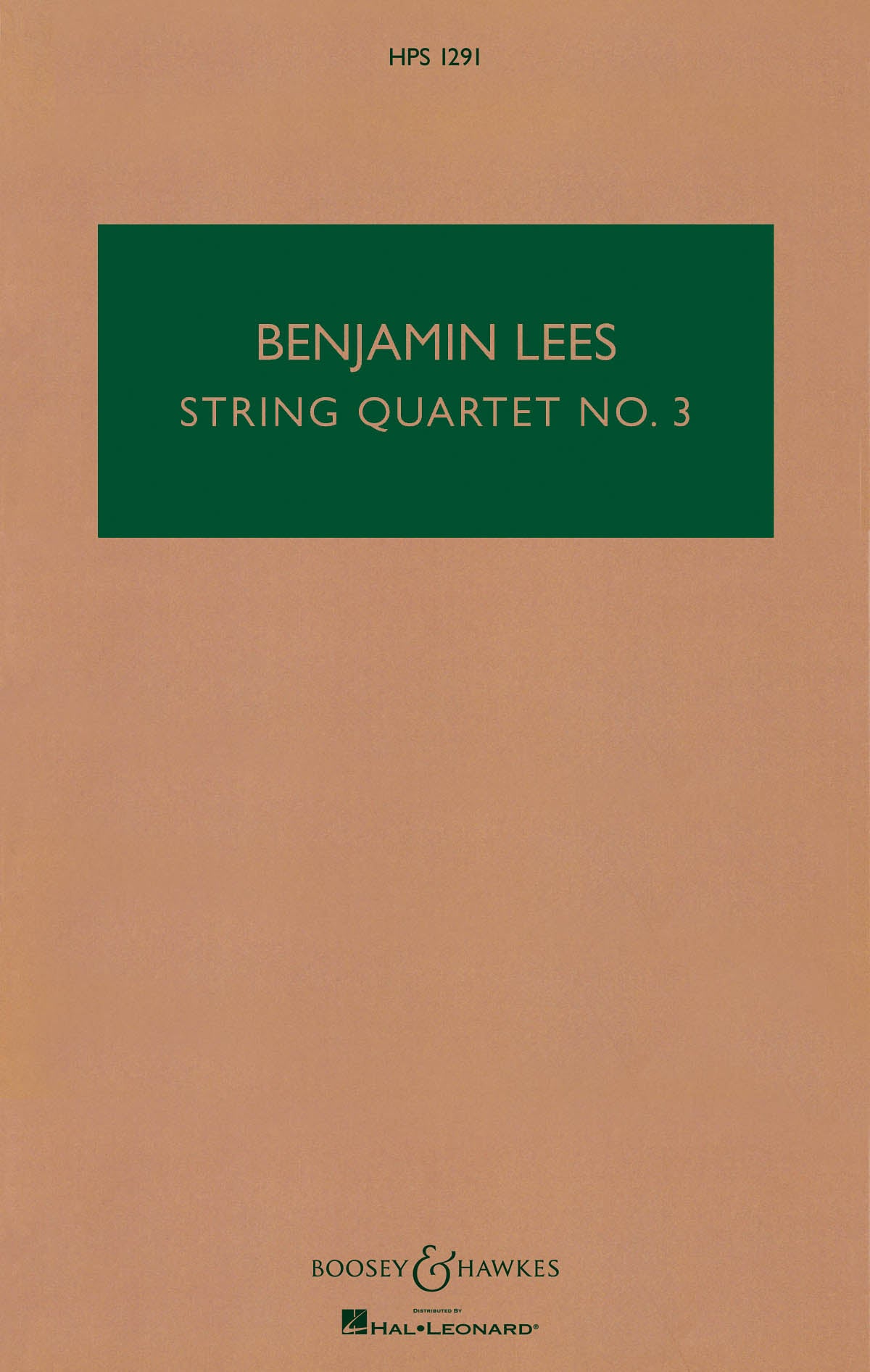 Product Cover for String Quartet No. 3