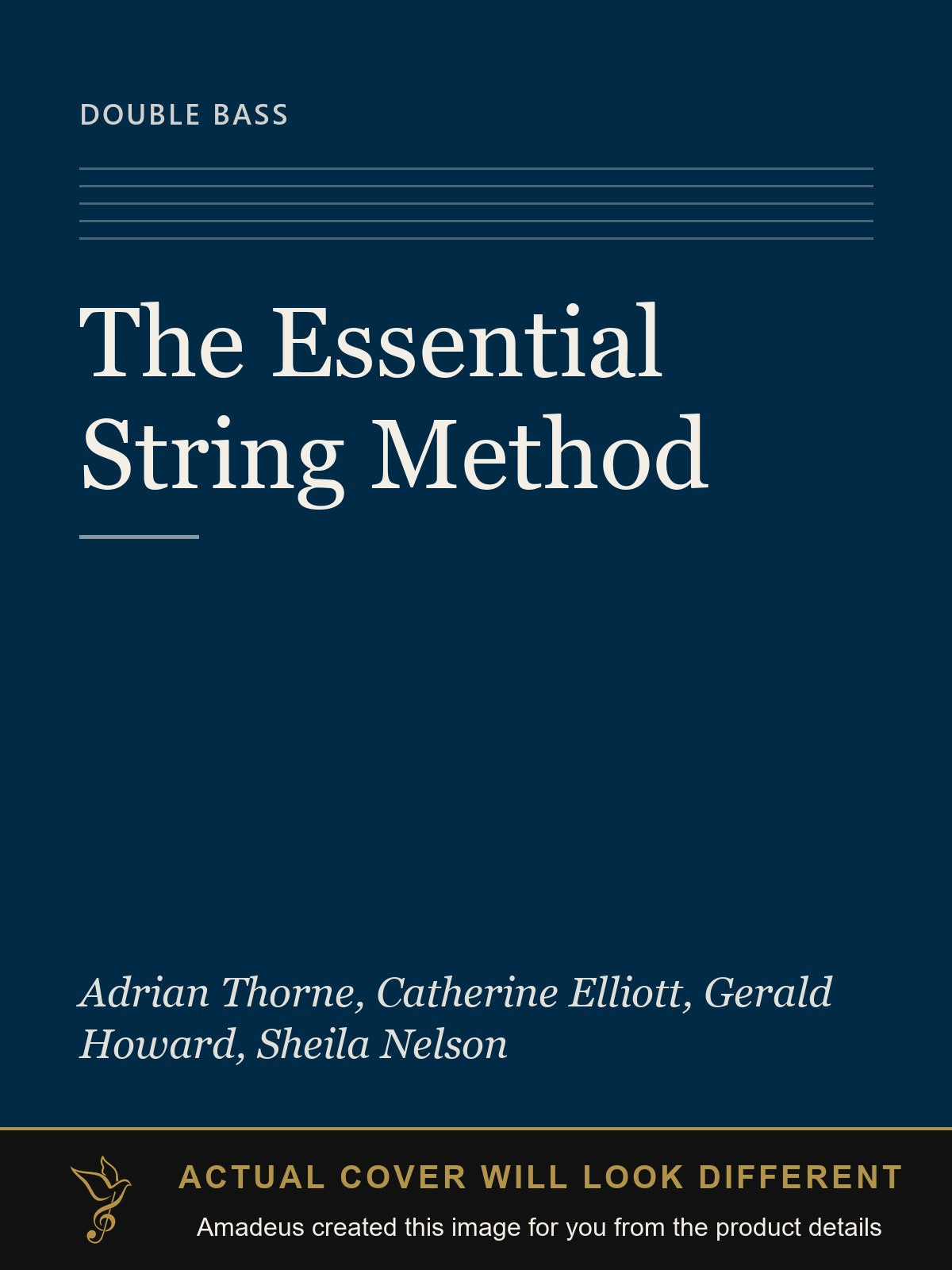The Essential String Method - Amadeus created this image from the product details; the actual cover will look different