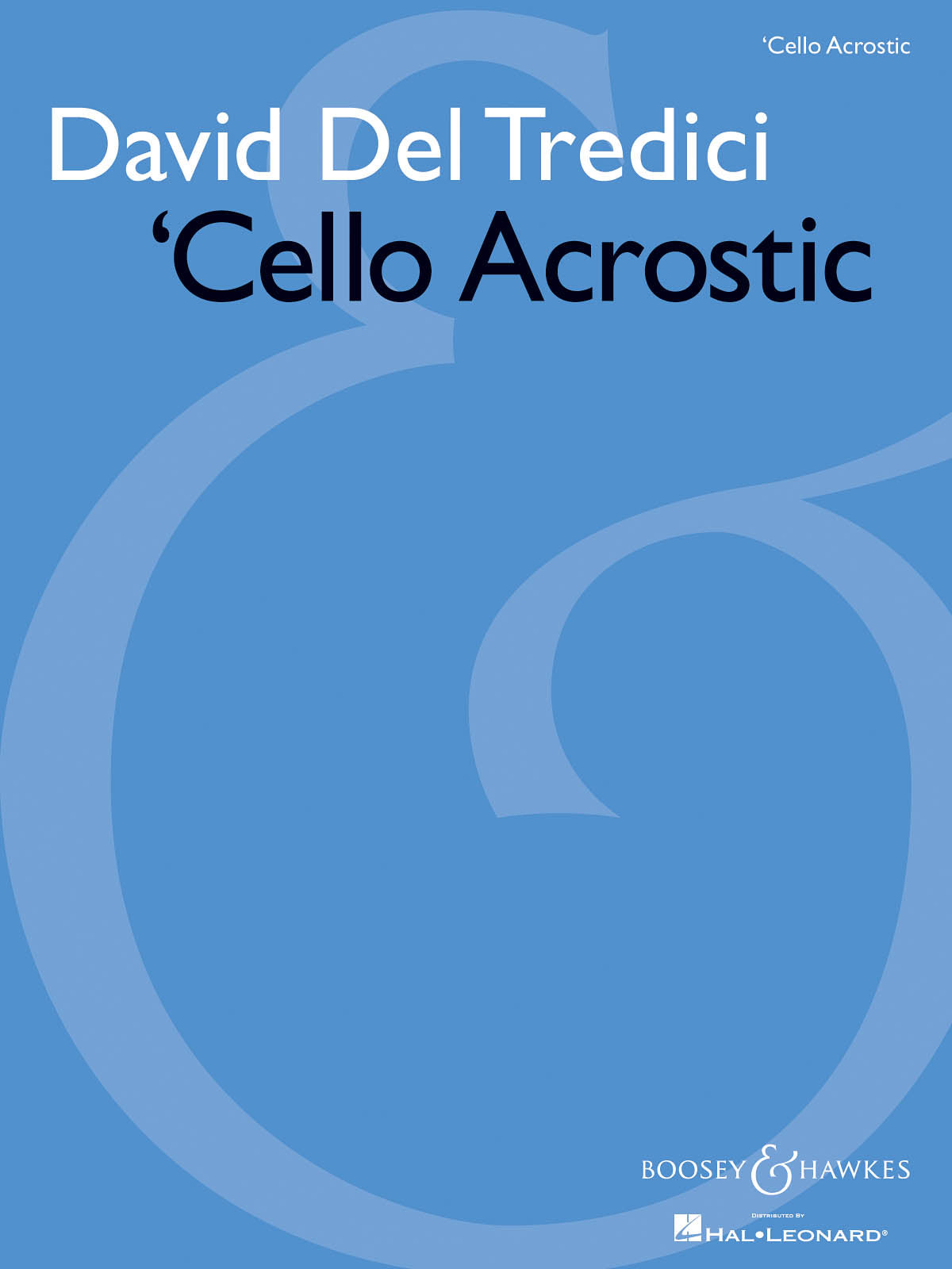Product Cover for 'Cello Acrostic
