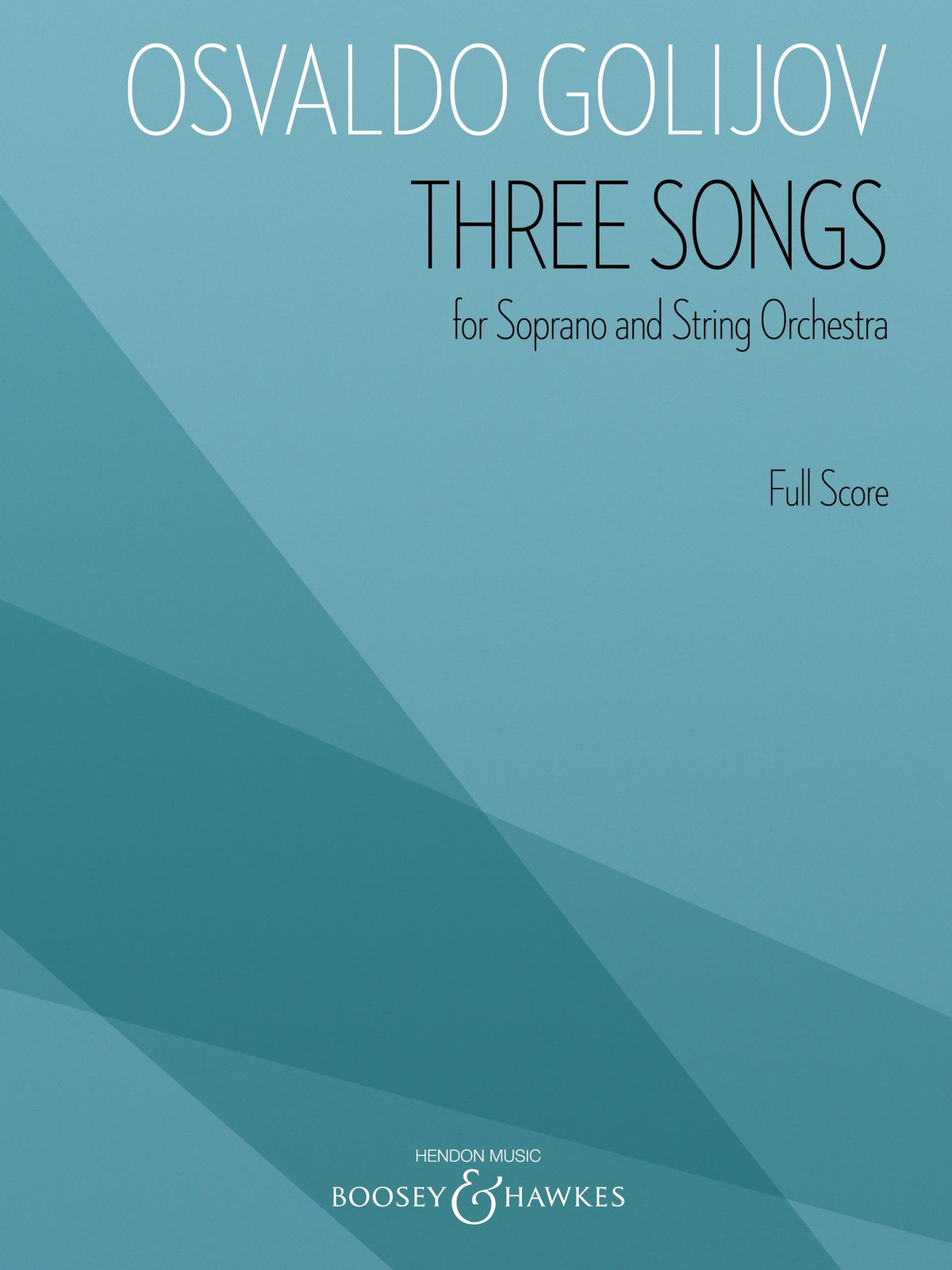 Product Cover for Three Songs for Soprano and String Orchestra