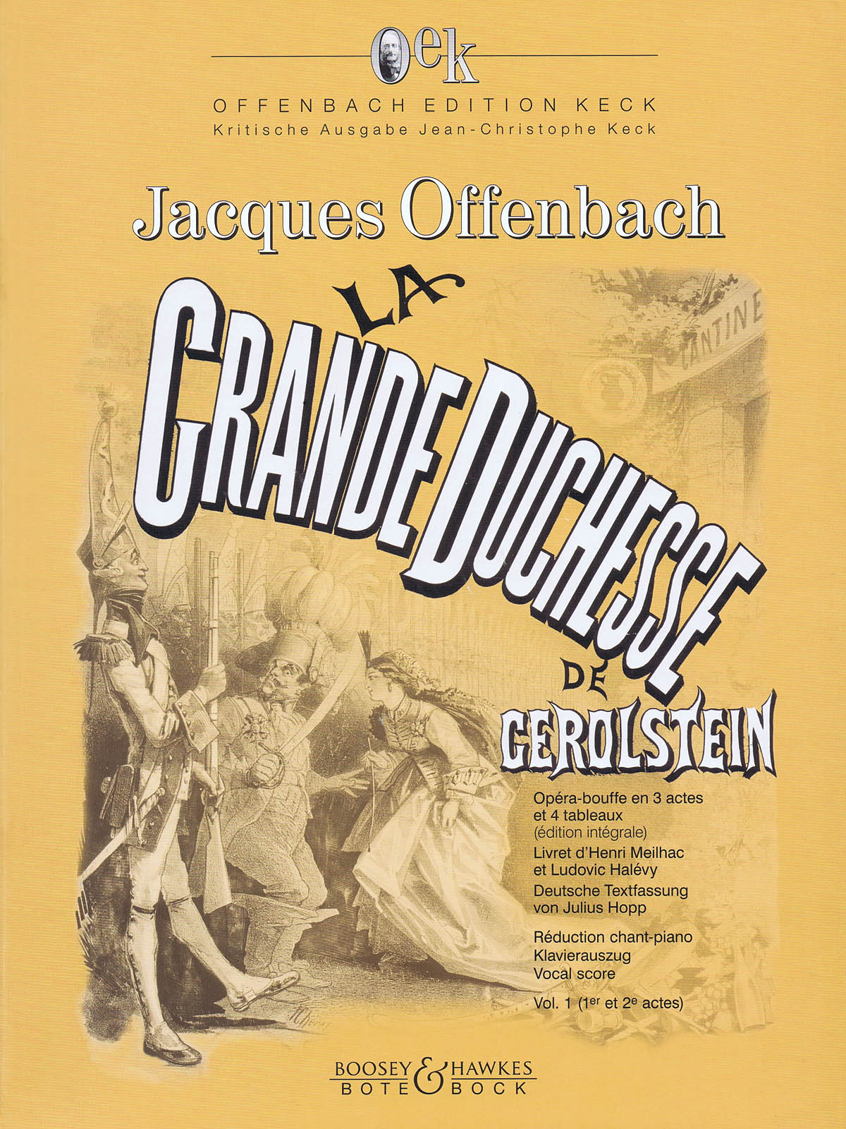 Product Cover for La Grande Duchesse de Gerolstein, Vol. 1