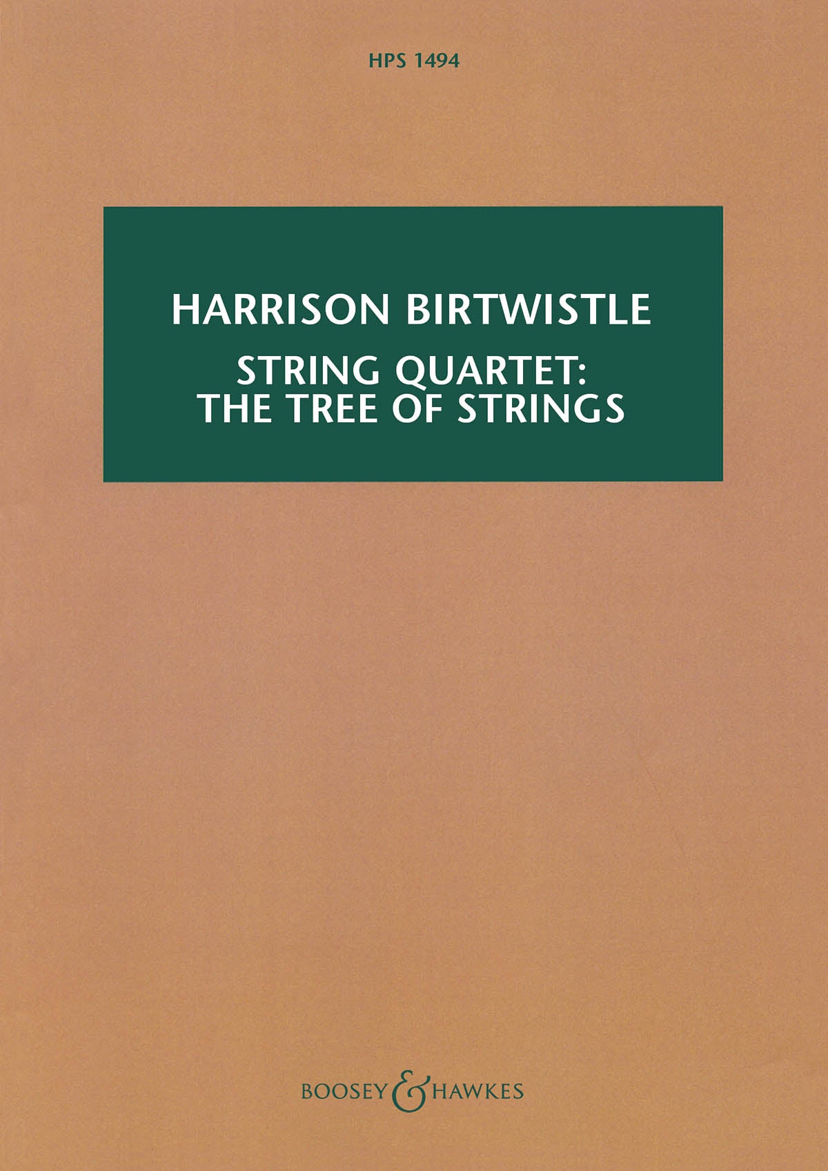 Product Cover for String Quartet: The Tree of Strings