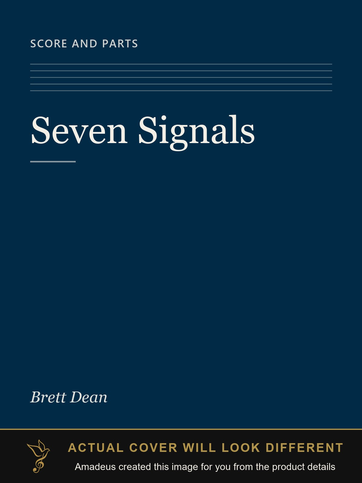 Seven Signals - Amadeus created this image from the product details; the actual cover will look different