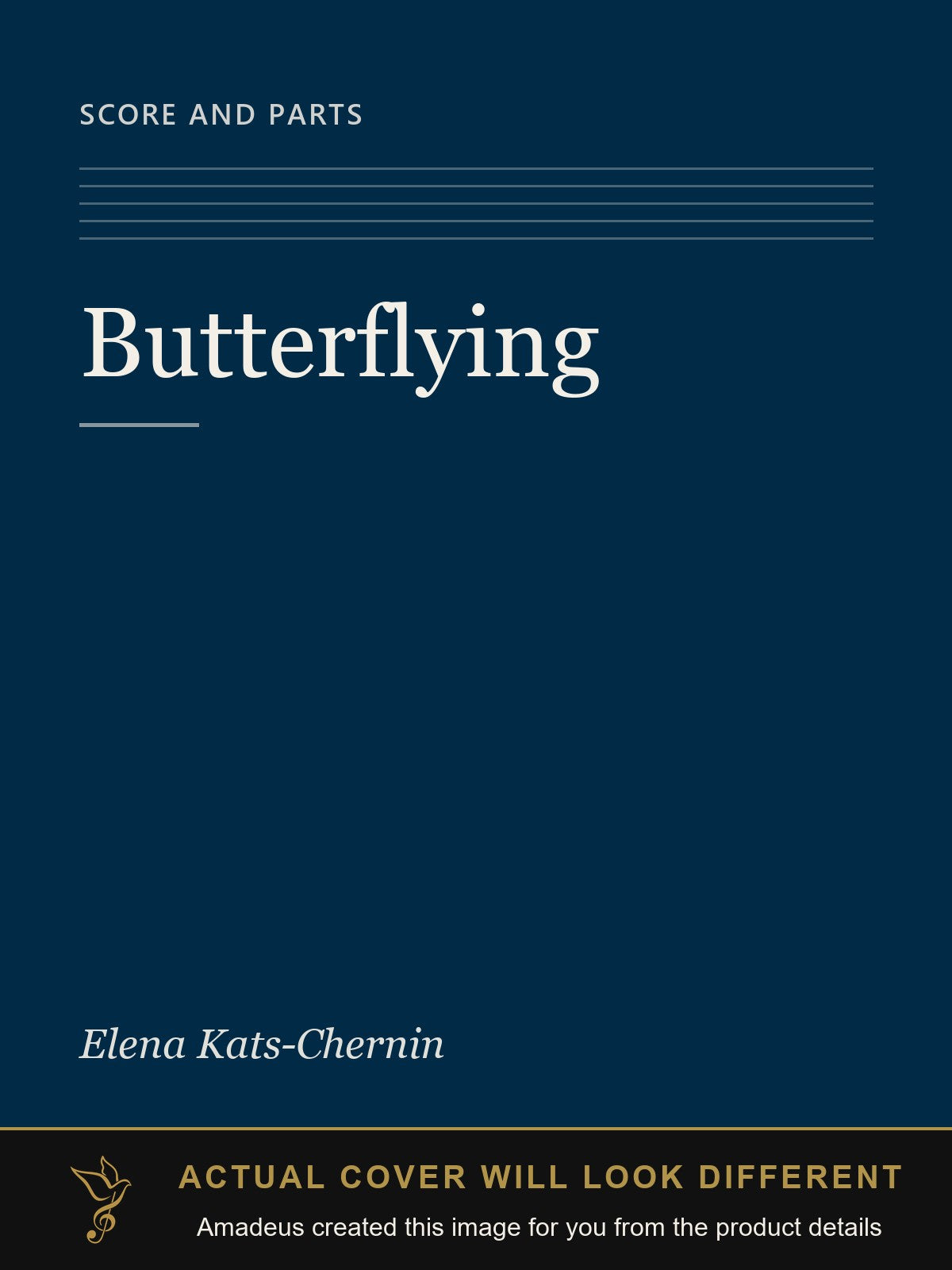 Butterflying - Amadeus created this image from the product details; the actual cover will look different