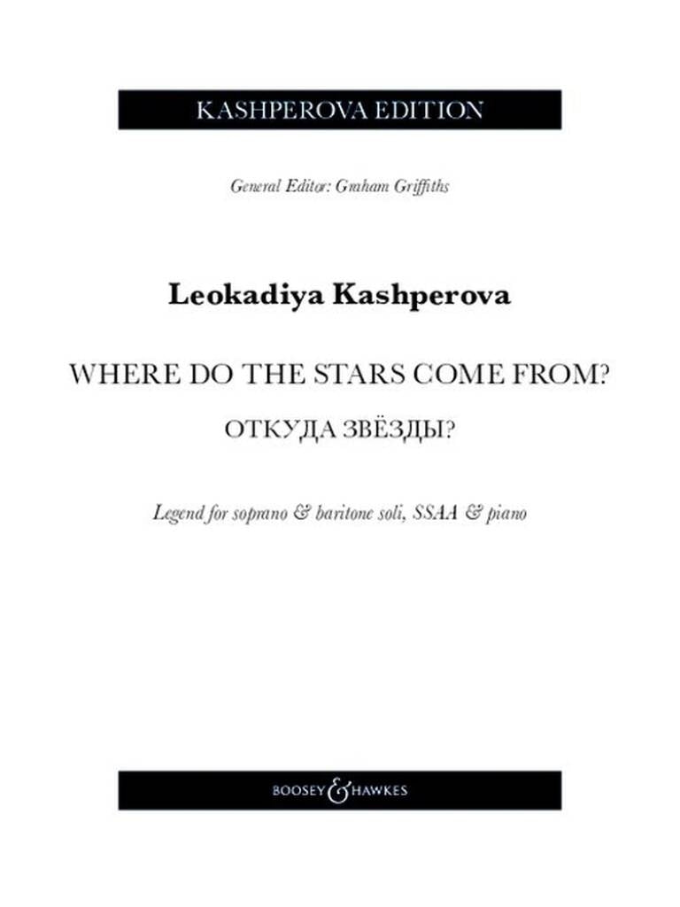 Product Cover for Where Do the Stars Come From?