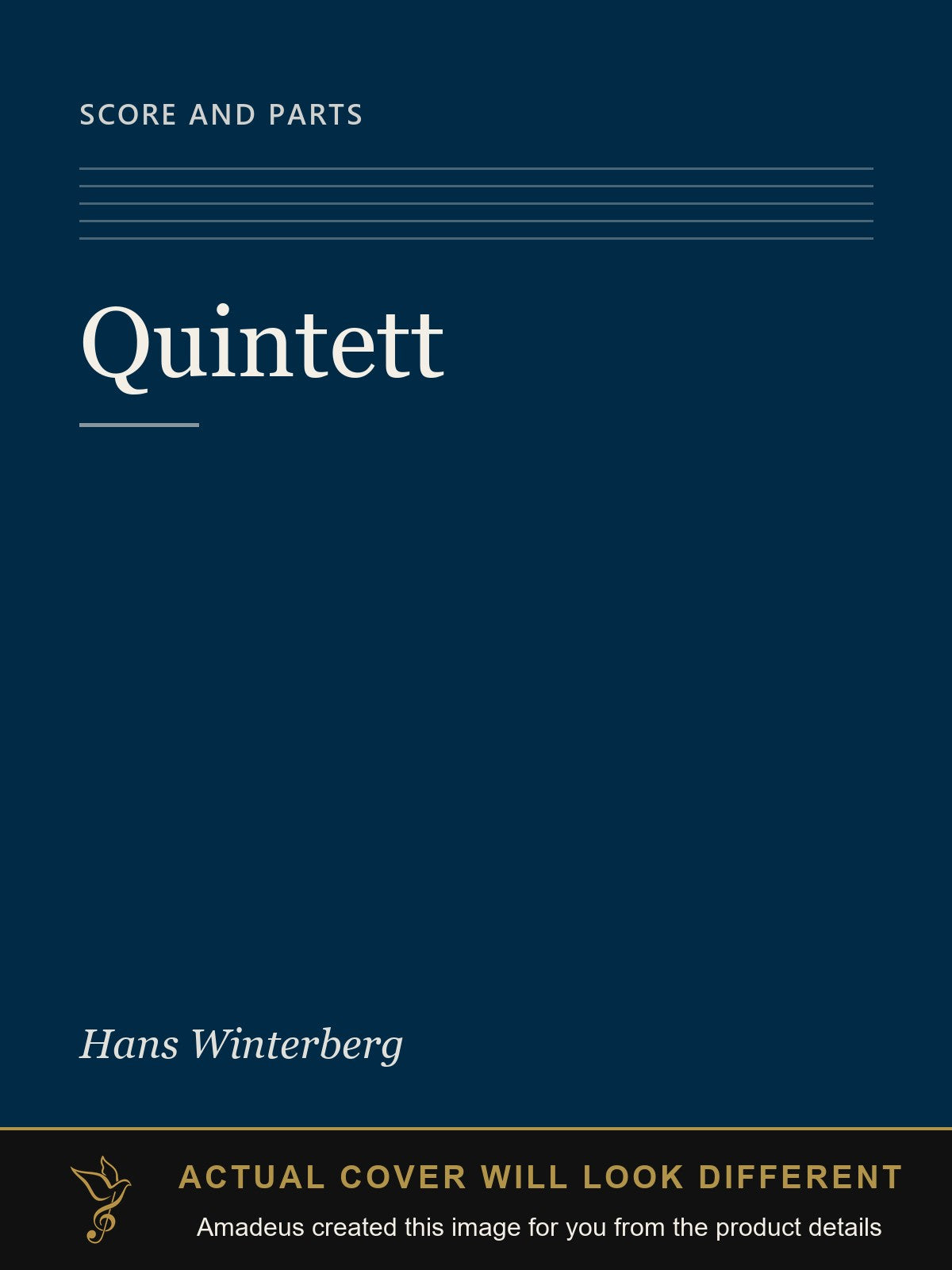 Quintett - Amadeus created this image from the product details; the actual cover will look different