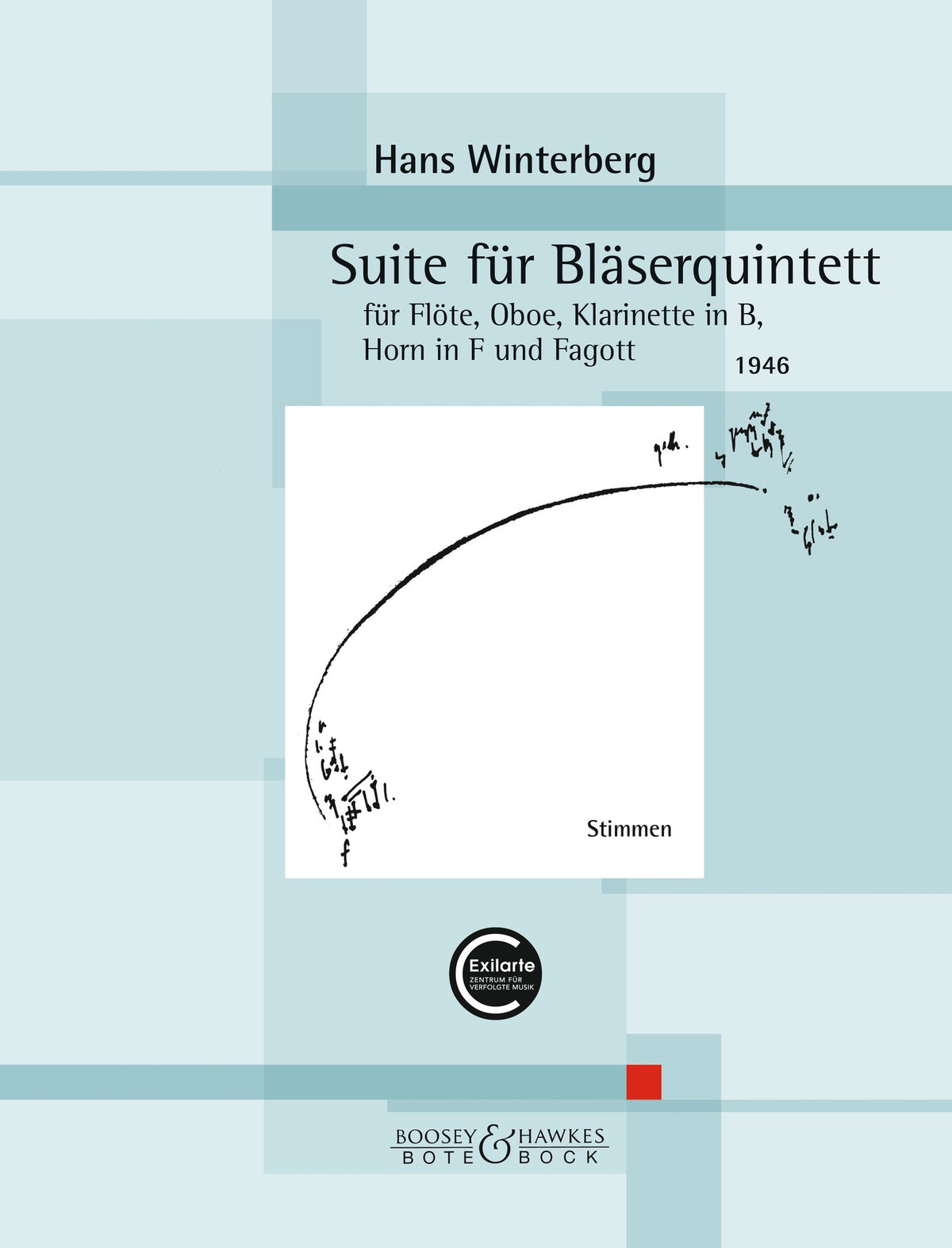Product Cover for Suite for Blaserquintett